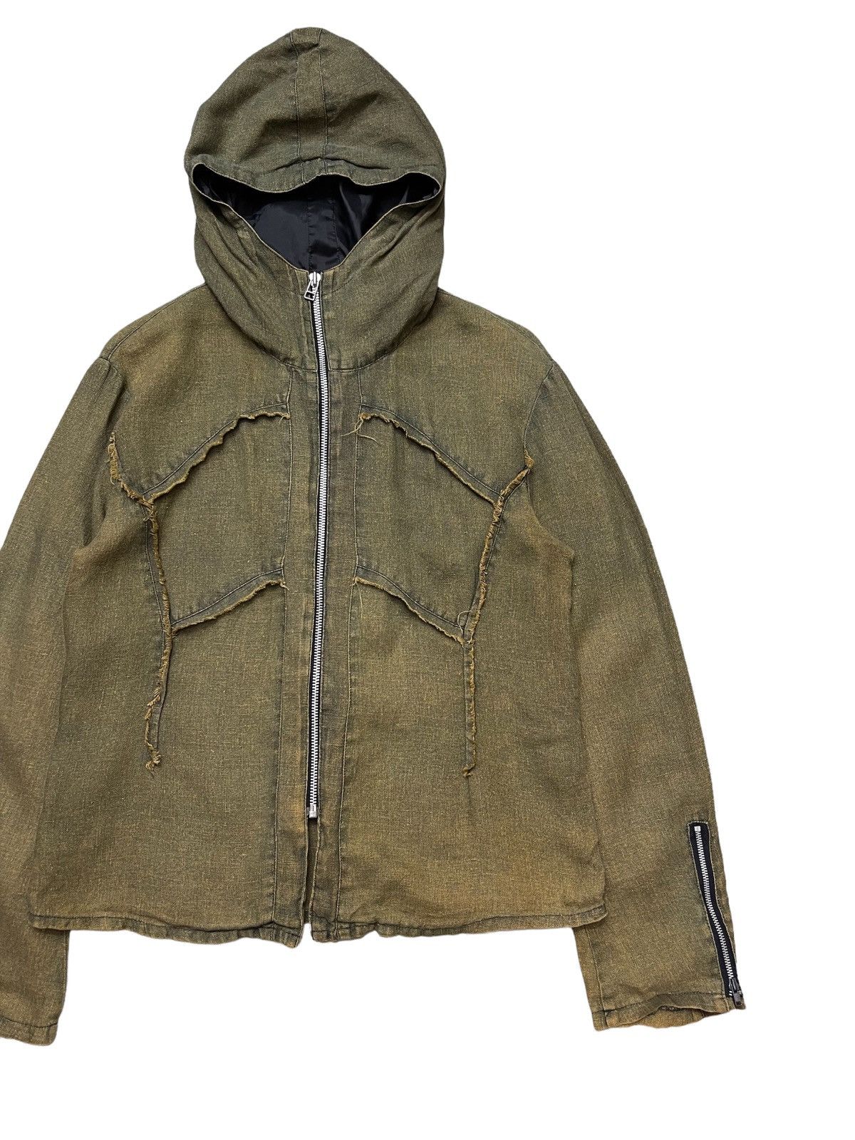 Yasuyuki Ishii Yasuyuki ishii Hooded Dyed Jacket Size US M / EU 48-50 / 2 - 3 Thumbnail