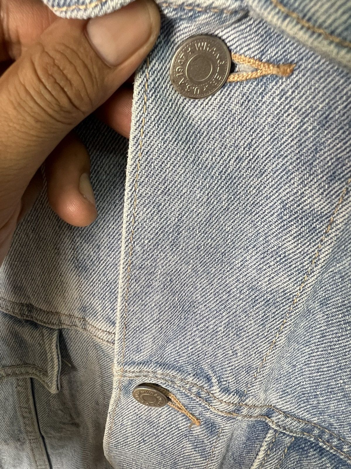 Wrangler 🔥Vintage Wrangler Denim Trucker Size US XL / EU 56 / 4 - 11 Thumbnail