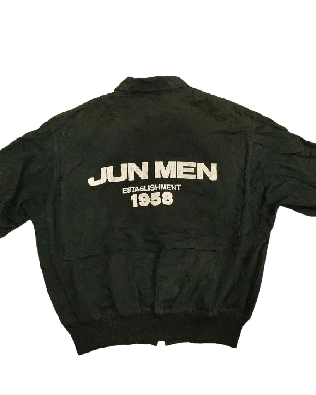 Japanese Brand 🇯🇵Vintage JUN MEN Bomber Jacket Size US M / EU 48-50 / 2 - 1 Thumbnail