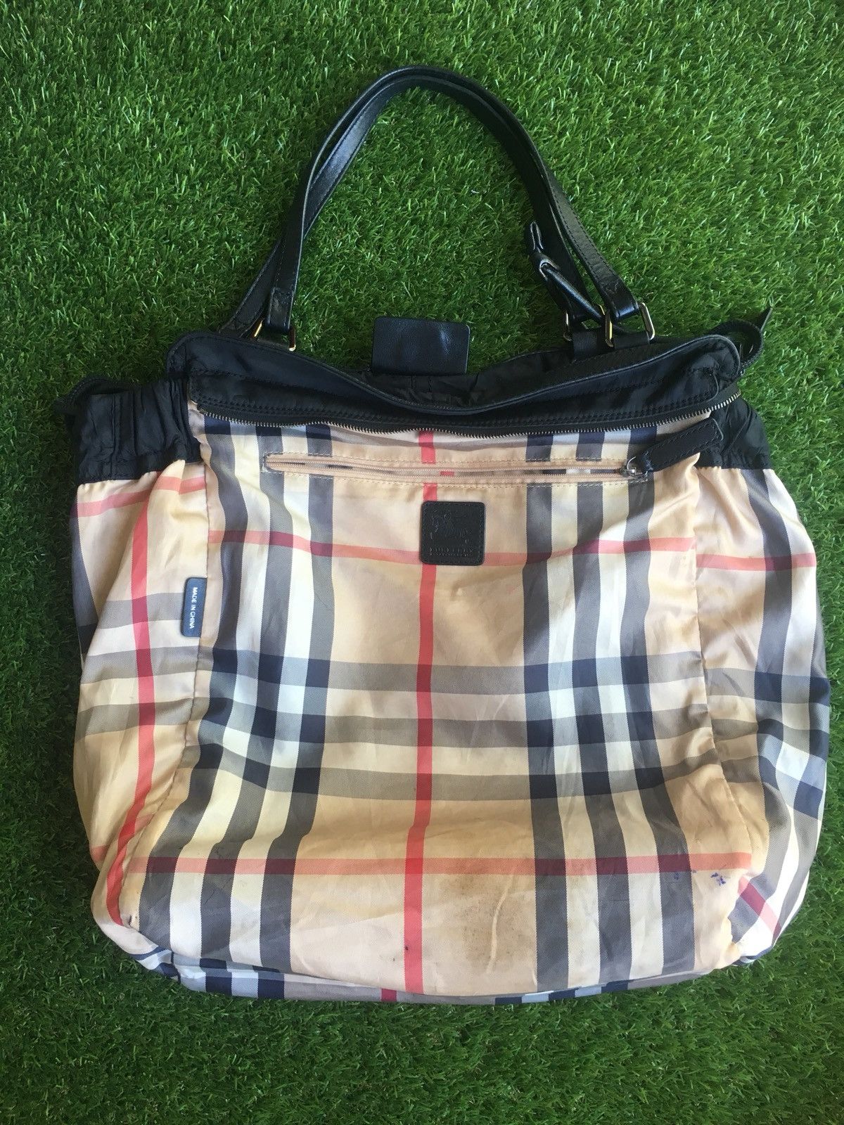 Burberry Vintage Burberry tote Bag Size ONE SIZE - 2 Thumbnail