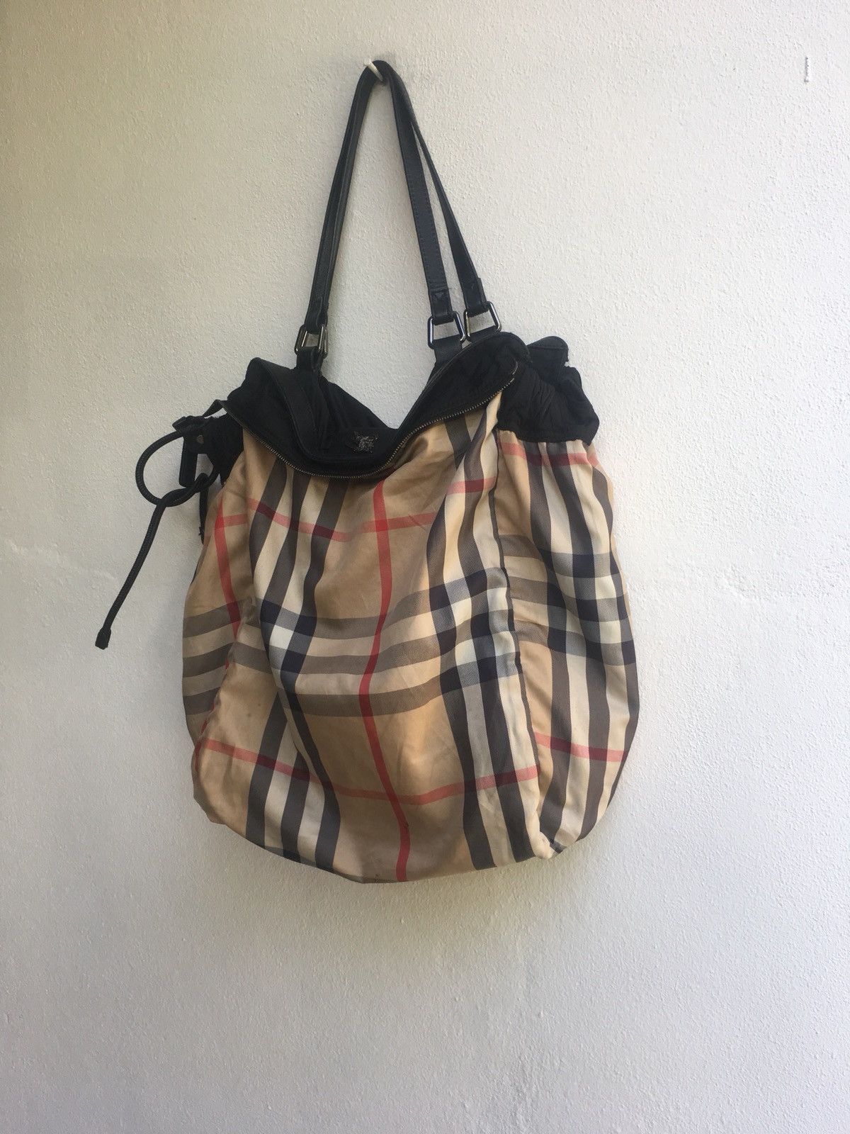 Burberry Vintage Burberry tote Bag Size ONE SIZE - 9 Thumbnail