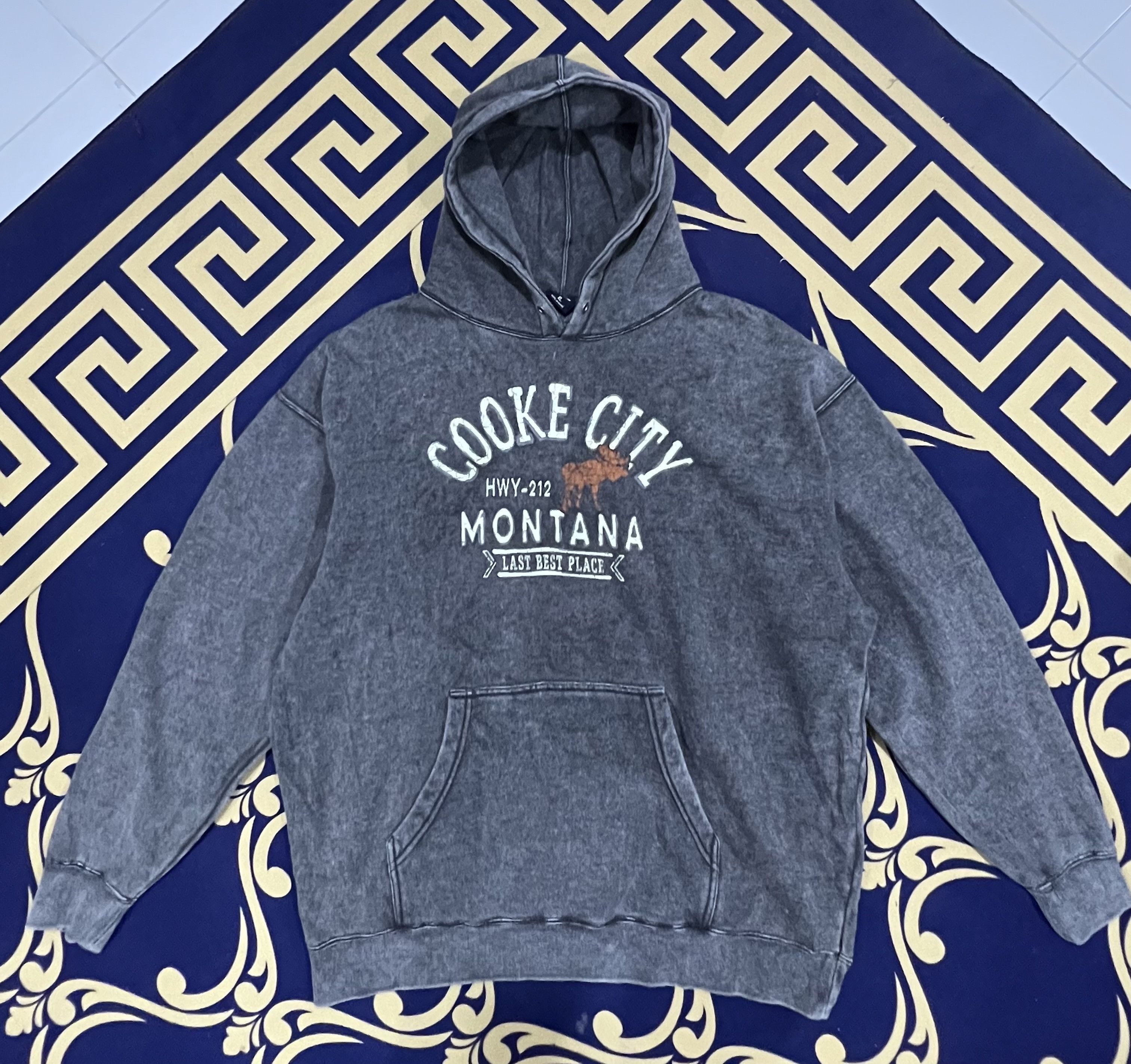 Independent Trading Co. 🔥Vintage Independent Cooke City Montana Hoodies Size US XL / EU 56 / 4 - 14 Thumbnail
