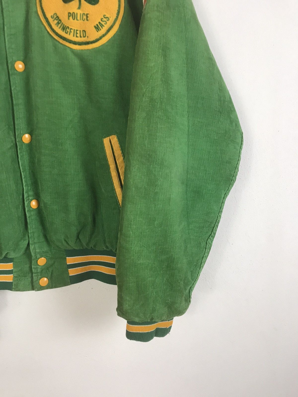 Rennoc × Vintage Vtg 70’s Rennoc Police Emerald Society Springfield Varsity Size US XL / EU 56 / 4 - 7 Thumbnail