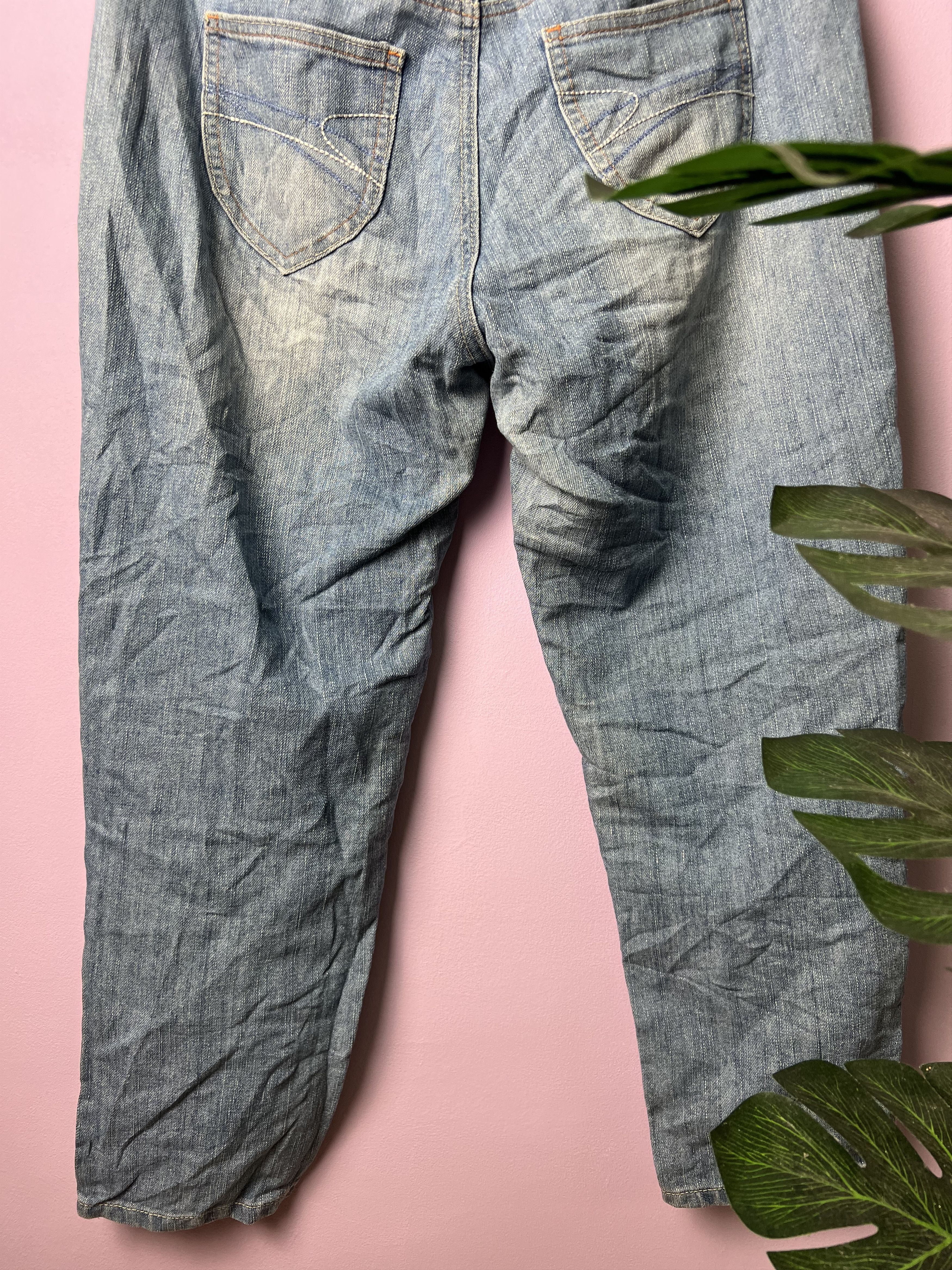 Japanese Brand 🔥Cropped Tokyo Yamamoto Light Denim Size US 30 / EU 46 - 12 Thumbnail