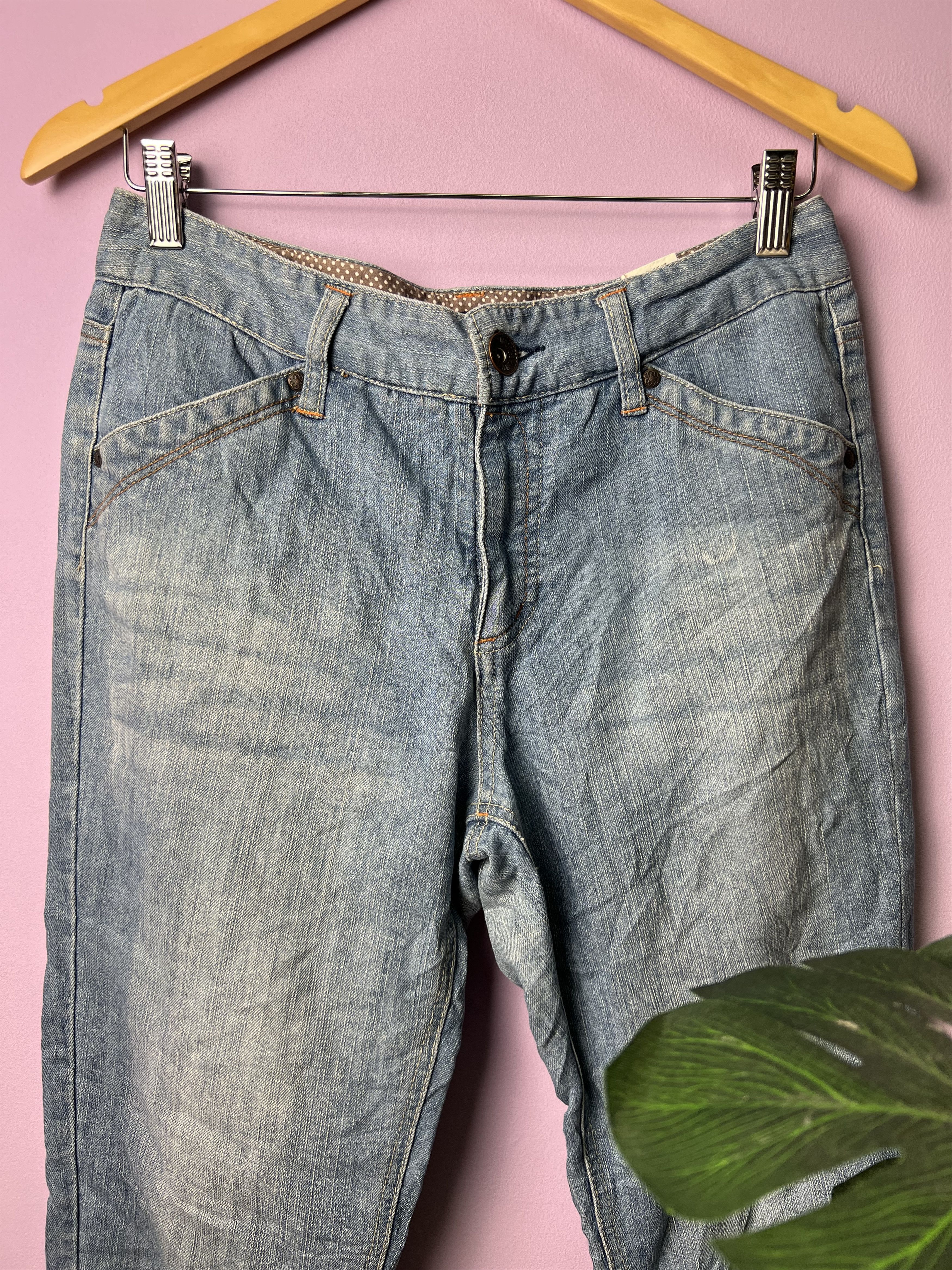 Japanese Brand 🔥Cropped Tokyo Yamamoto Light Denim Size US 30 / EU 46 - 4 Thumbnail