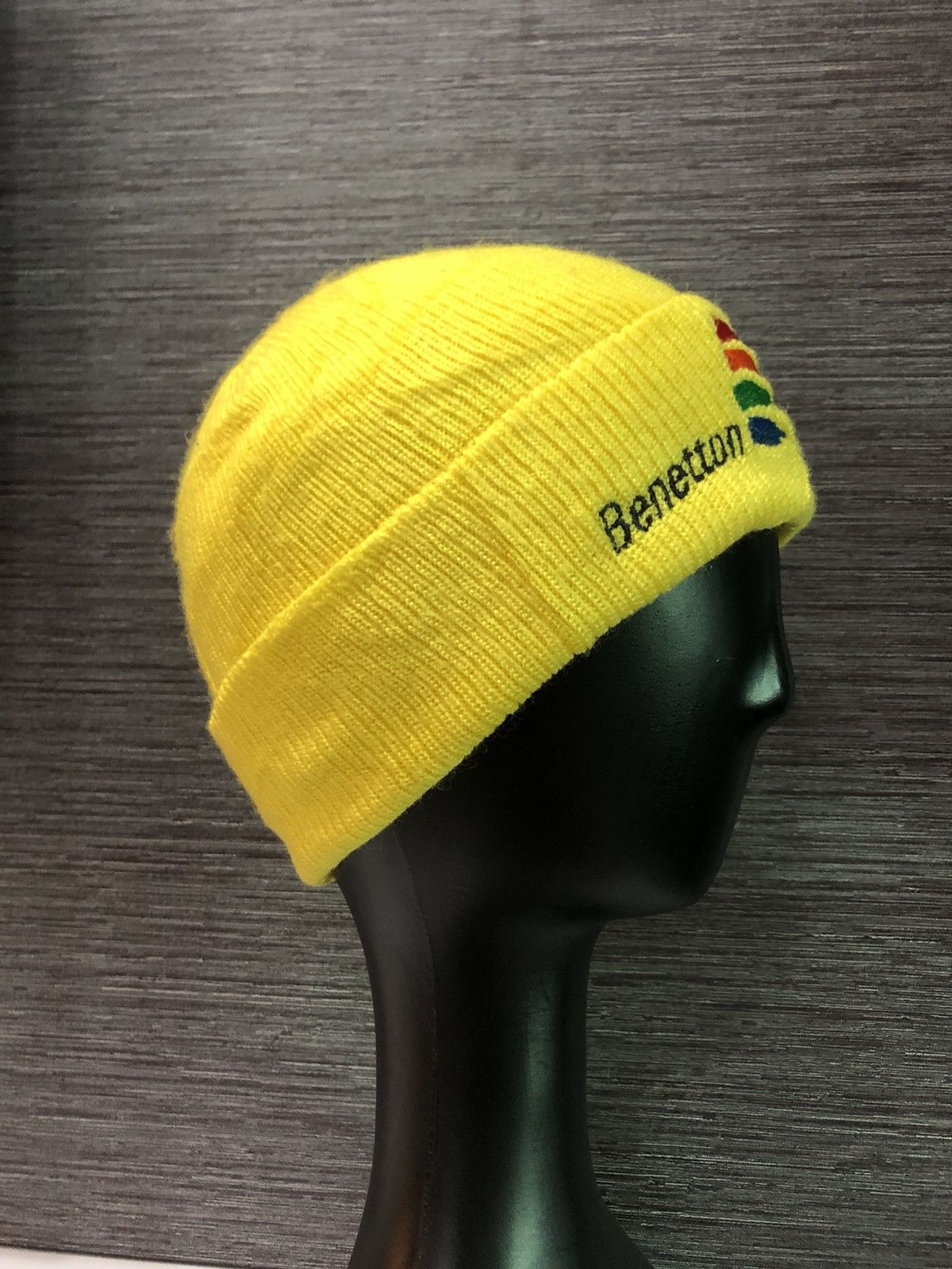 Benetton × Vintage Benetton Formula 1 Racing Team Beanie Size ONE SIZE - 4 Thumbnail