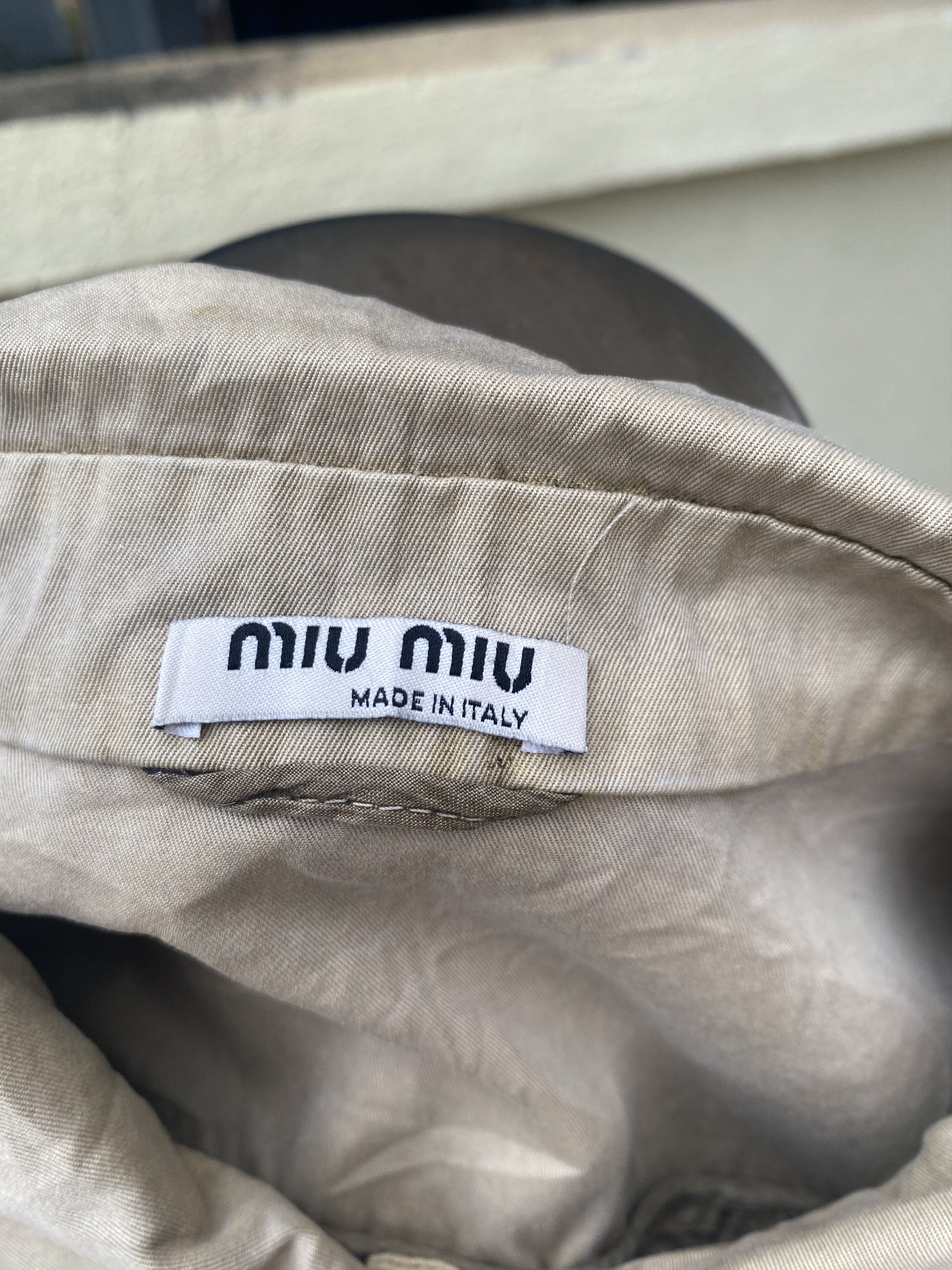 Miu Miu vintage miu miu cotton jacket Size M / US 6-8 / IT 42-44 - 11 Thumbnail