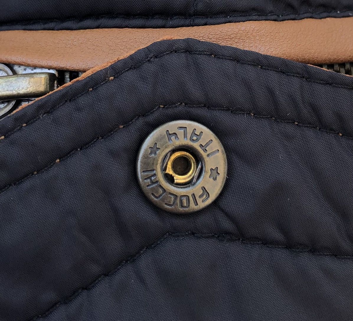 Just Cavalli Justcavalli Puffer Down Feathers Line Leather Women Jacket Size ONE SIZE - 17 Thumbnail