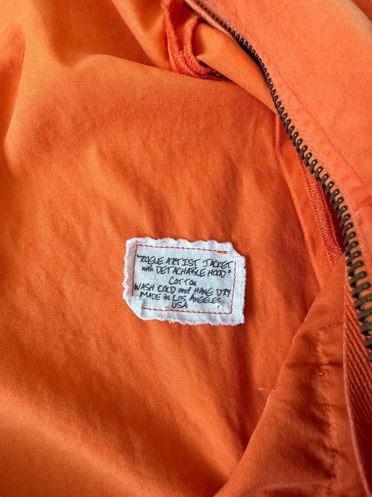Greg Lauren Sz2 2017 Hybrid Orange Patchwork Upcycled Military Materials Size US M / EU 48-50 / 2 - 8 Thumbnail