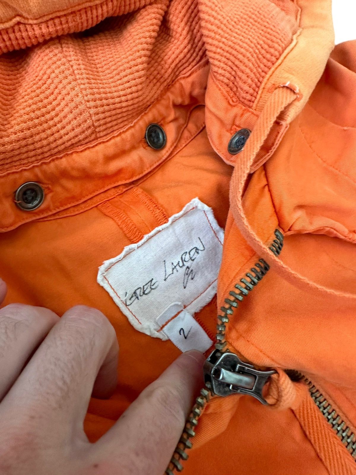 Greg Lauren Sz2 2017 Hybrid Orange Patchwork Upcycled Military Materials Size US M / EU 48-50 / 2 - 5 Thumbnail