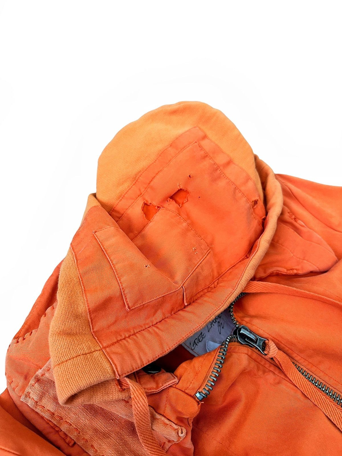 Greg Lauren Sz2 2017 Hybrid Orange Patchwork Upcycled Military Materials Size US M / EU 48-50 / 2 - 6 Thumbnail