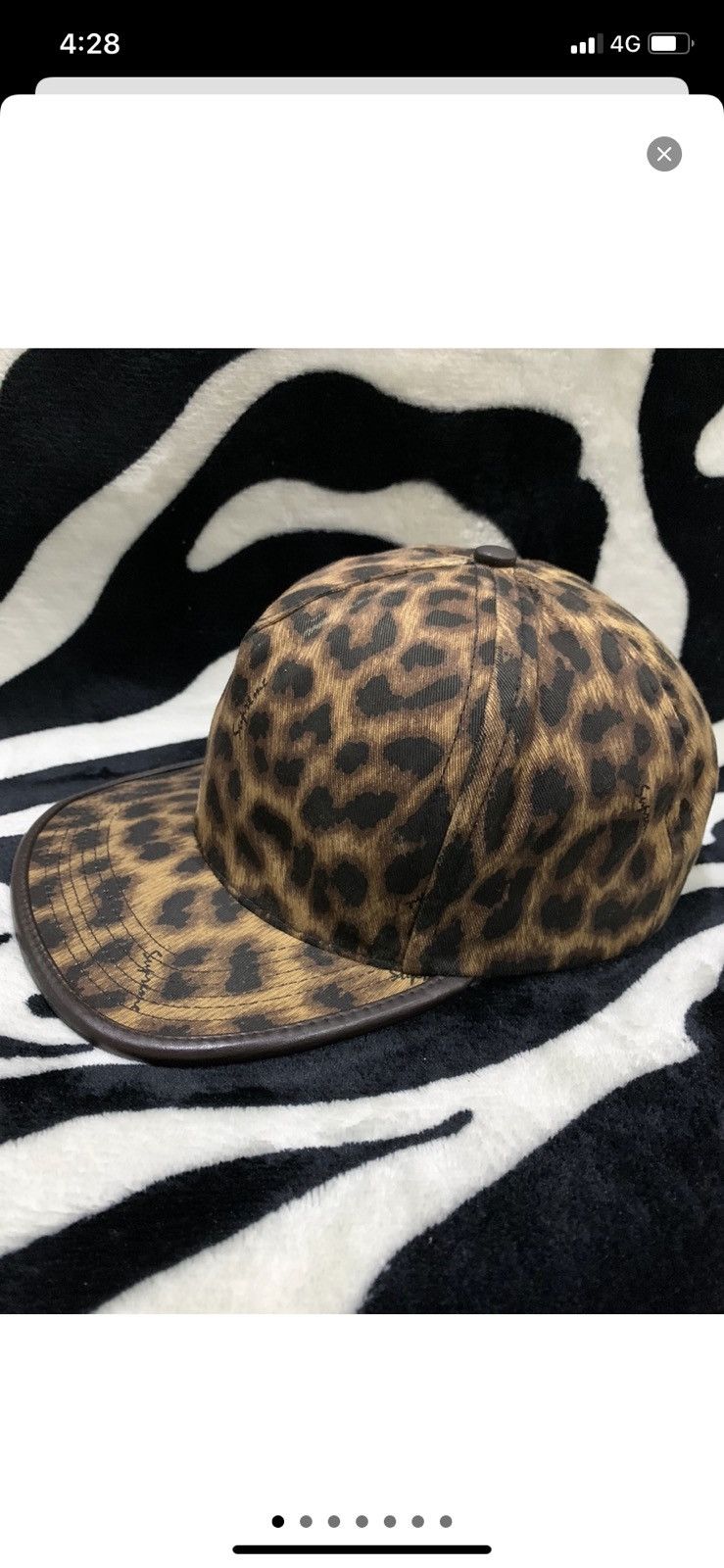 Supreme RARE Supreme Leopard Print Leather Strap Size ONE SIZE - 2 Thumbnail