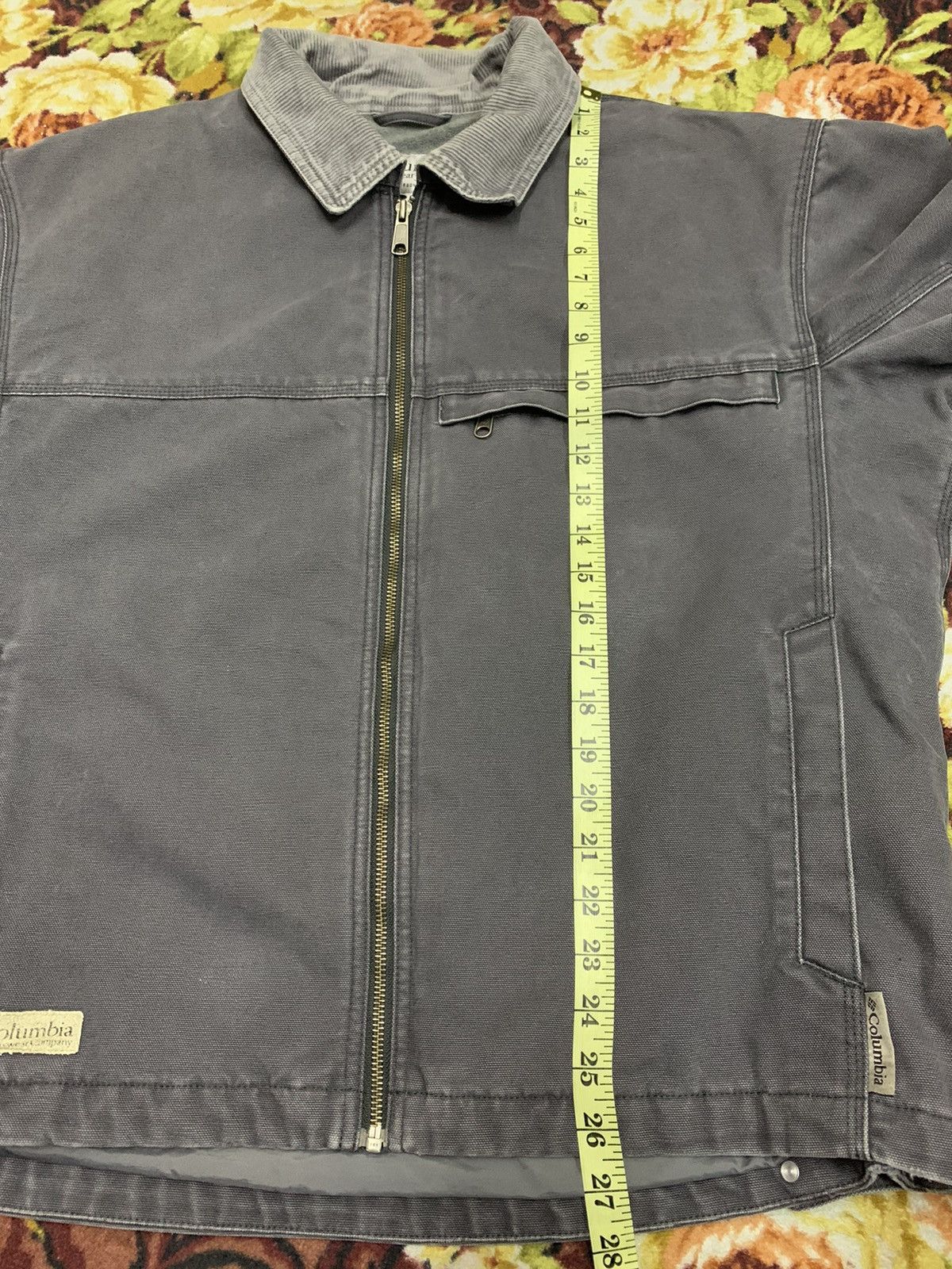Columbia Columbia Duck Cotton Zipper Jacket Size US L / EU 52-54 / 3 - 4 Thumbnail