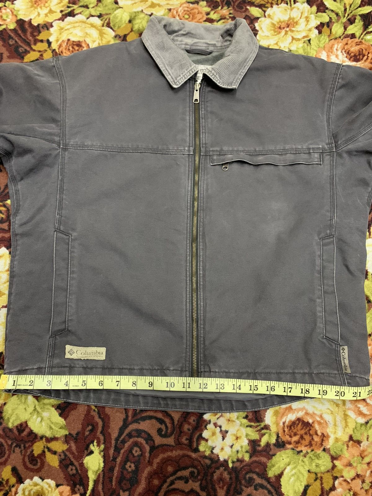 Columbia Columbia Duck Cotton Zipper Jacket Size US L / EU 52-54 / 3 - 5 Thumbnail