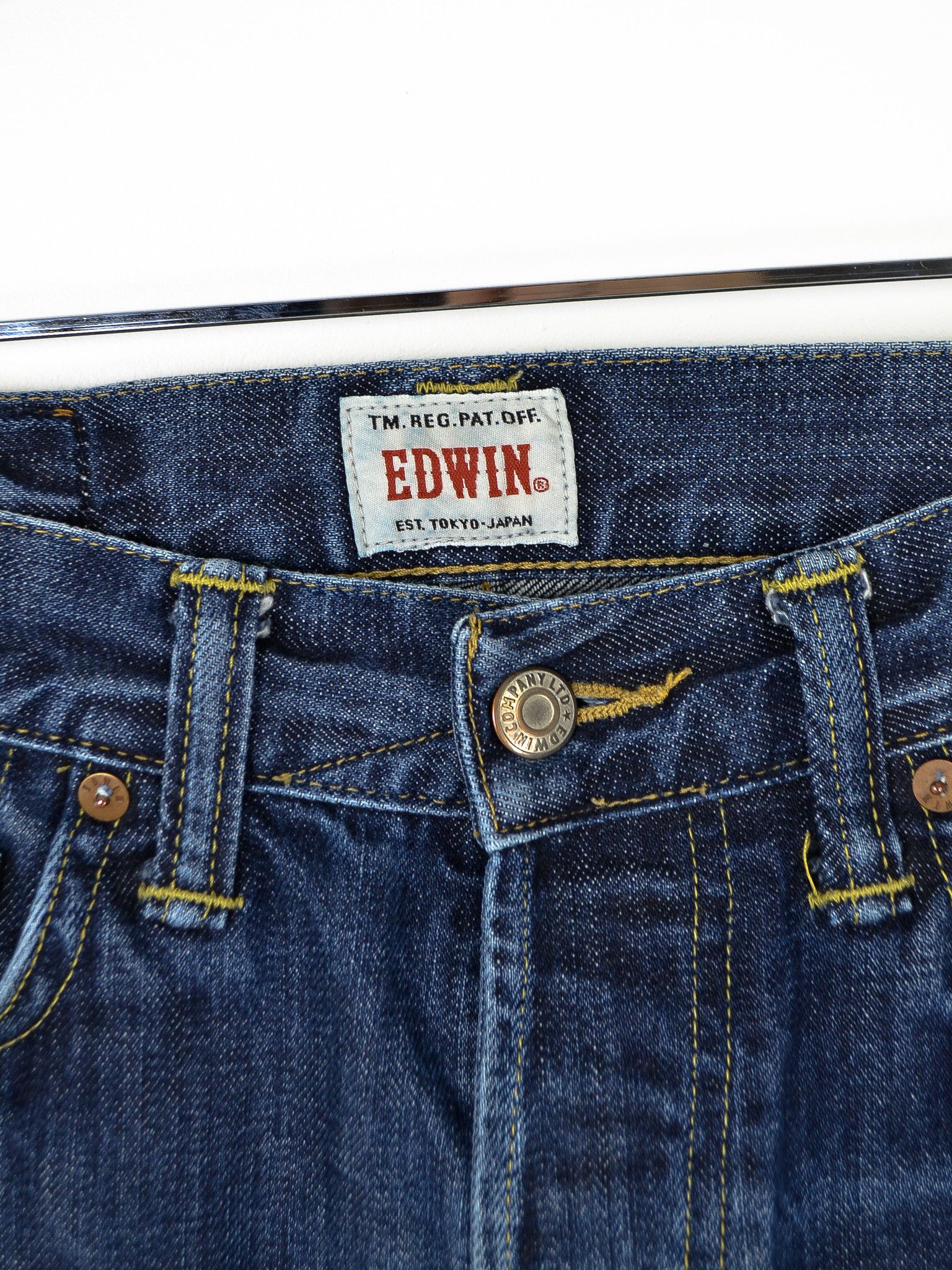 Edwin Edwin Japan Denim Pants Jeans 30x32 Size US 30 / EU 46 - 8 Thumbnail