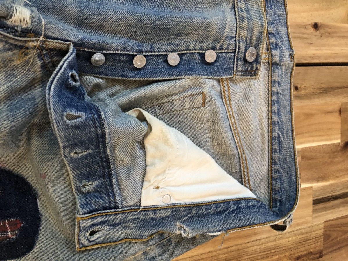 Levi's Vintage Levis 501 Button 524 Custom Denim Jeans Size US 34 / EU 50 - 11 Thumbnail