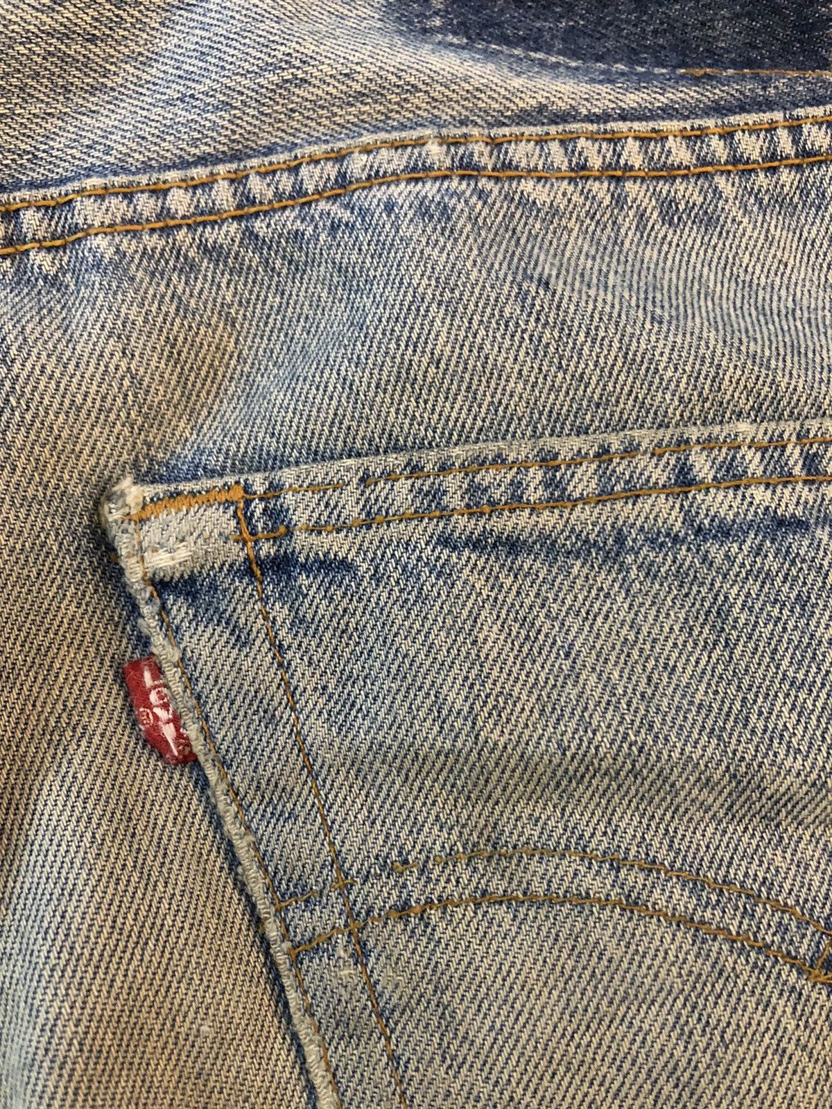 Levi's Vintage Levis 501 Button 524 Custom Denim Jeans Size US 34 / EU 50 - 13 Thumbnail