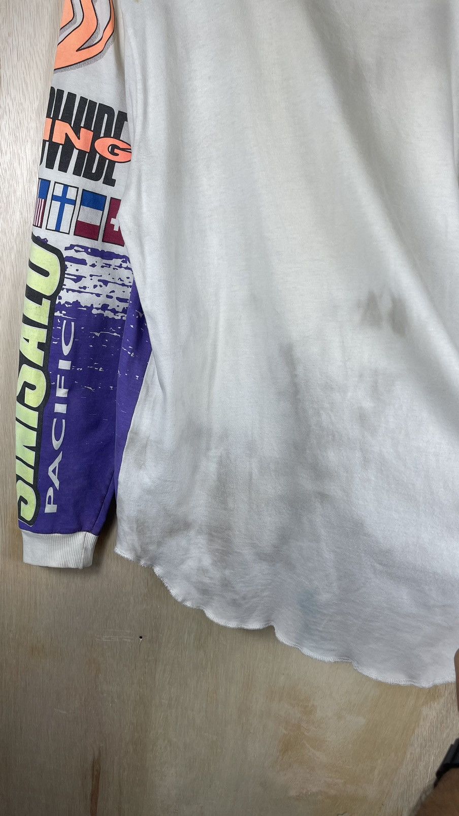 Fox Racing Vtg90’s🔥SINISALO🔥Worldwide Racing Motocross LongSleeve Size US M / EU 48-50 / 2 - 7 Thumbnail