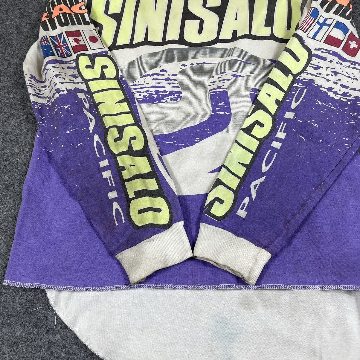 Fox Racing Vtg90’s🔥SINISALO🔥Worldwide Racing Motocross LongSleeve Size US M / EU 48-50 / 2 - 14 Thumbnail