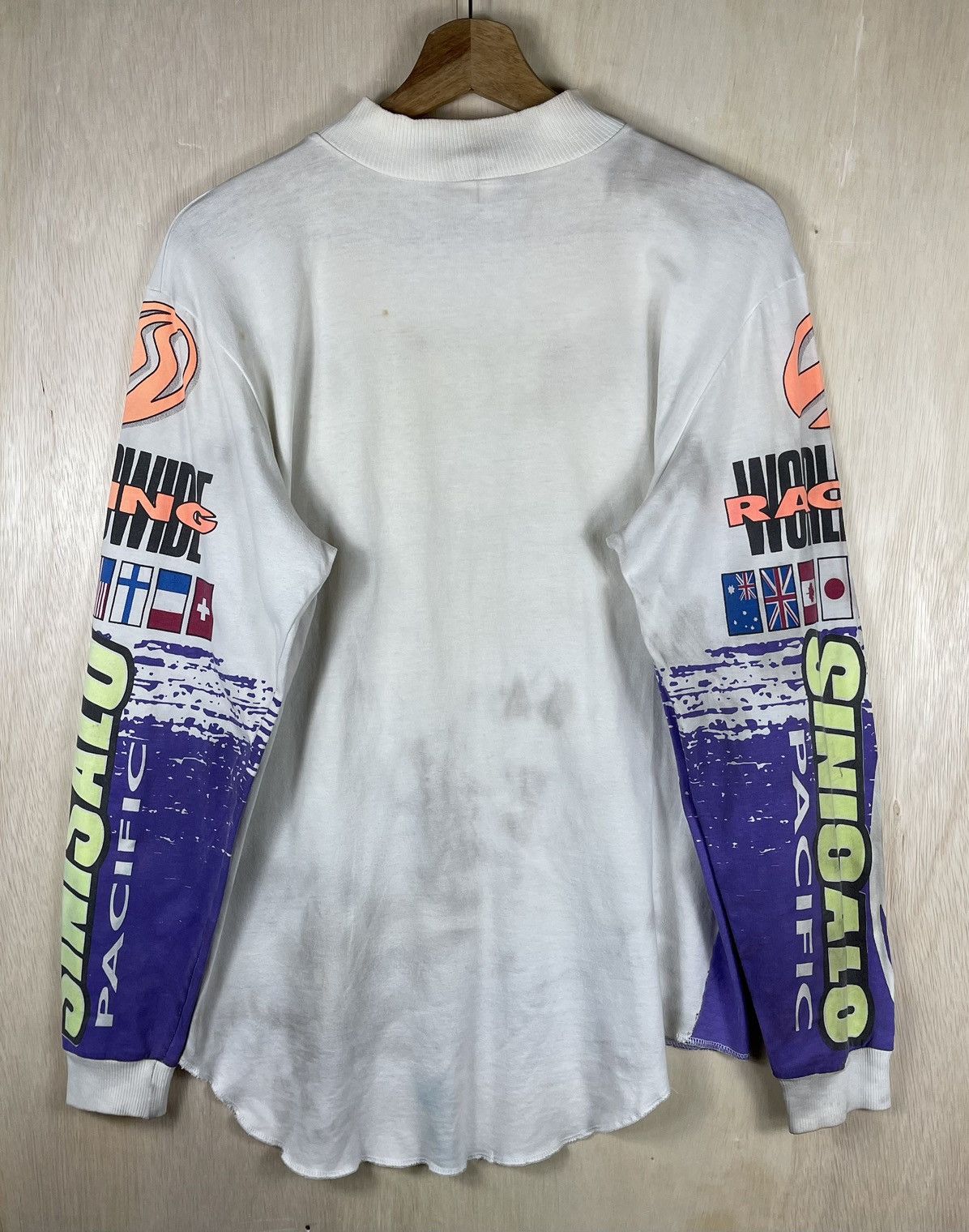 Fox Racing Vtg90’s🔥SINISALO🔥Worldwide Racing Motocross LongSleeve Size US M / EU 48-50 / 2 - 6 Thumbnail