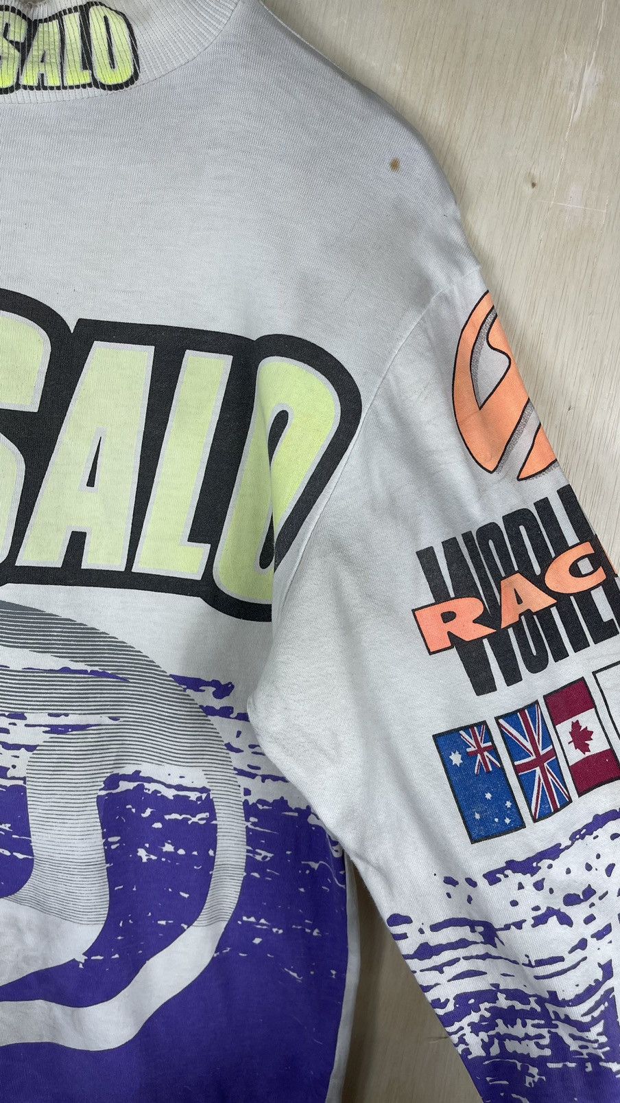 Fox Racing Vtg90’s🔥SINISALO🔥Worldwide Racing Motocross LongSleeve Size US M / EU 48-50 / 2 - 4 Thumbnail