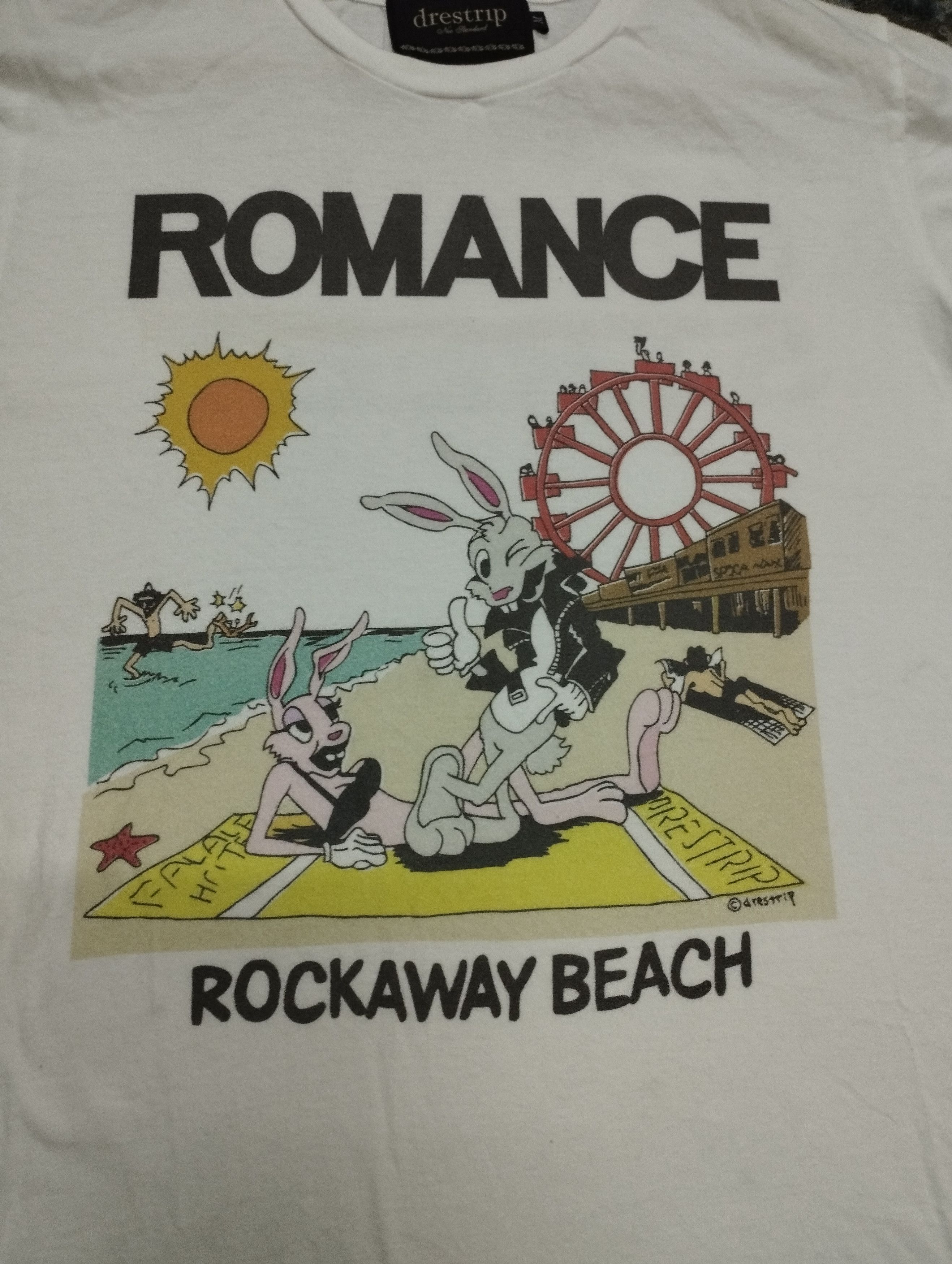 Vintage Vintage Made In Japan Drestrip Romance T Shirt 18x24 inches Size US M / EU 48-50 / 2 - 4 Thumbnail