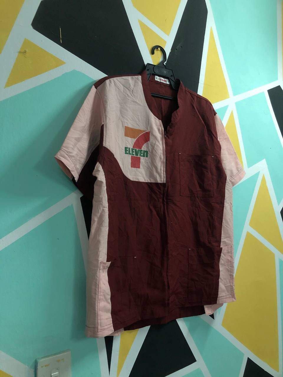 Japanese Brand × Vintage Vintage 7 eleven Zipper Up Size US M / EU 48-50 / 2 - 4 Thumbnail
