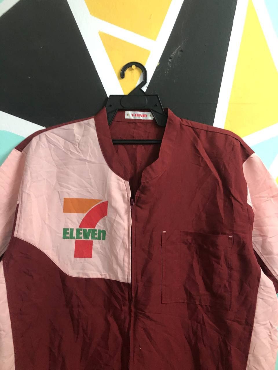 Japanese Brand × Vintage Vintage 7 eleven Zipper Up Size US M / EU 48-50 / 2 - 2 Thumbnail