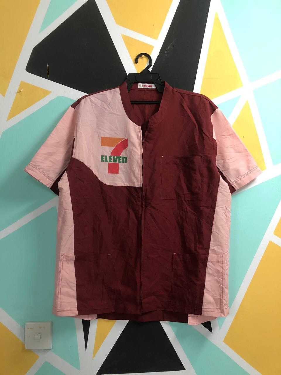 Japanese Brand × Vintage Vintage 7 eleven Zipper Up Size US M / EU 48-50 / 2 - 1 Thumbnail