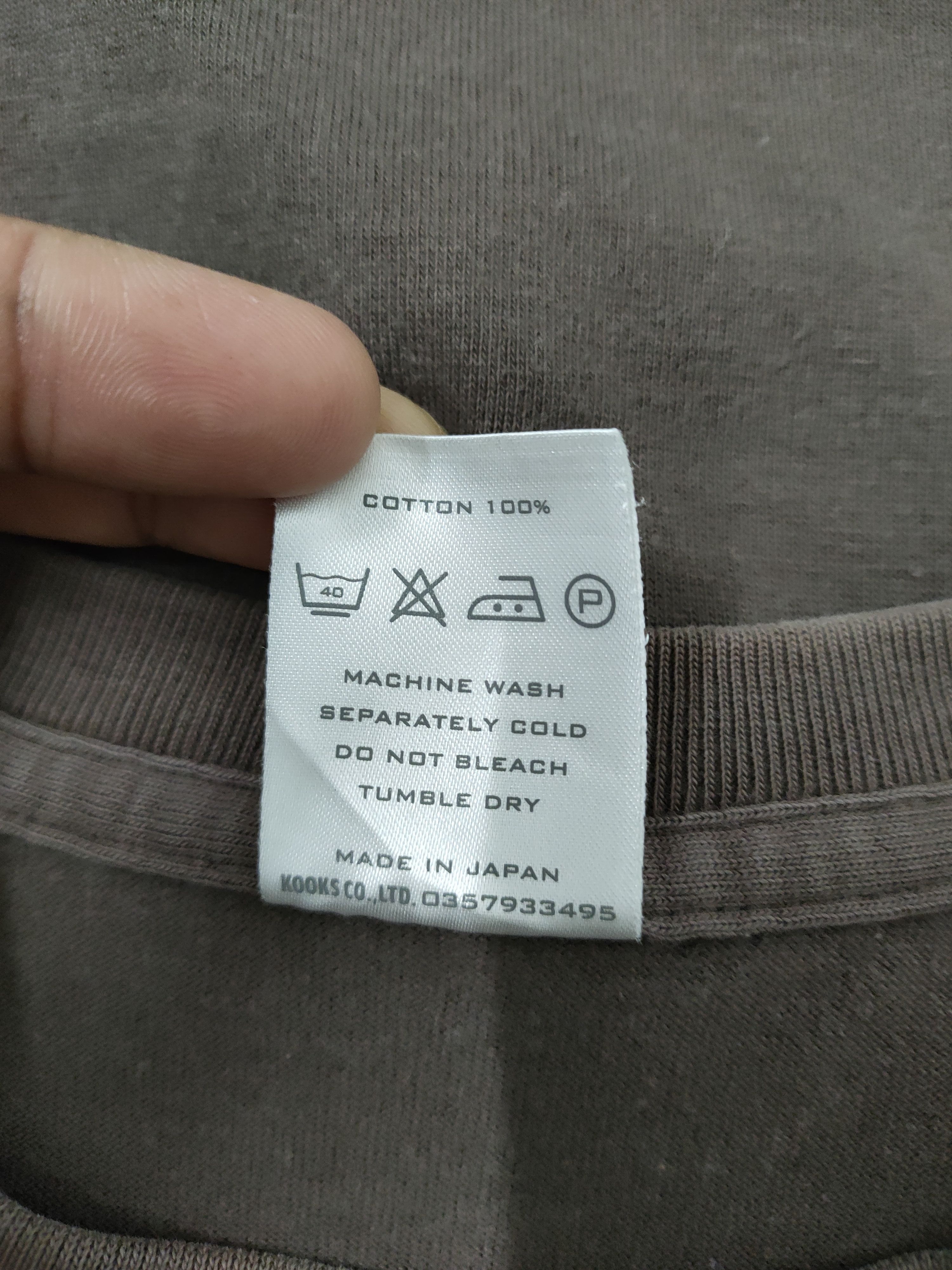 Number (N)ine Number (N)ine Tee Size US M / EU 48-50 / 2 - 6 Thumbnail