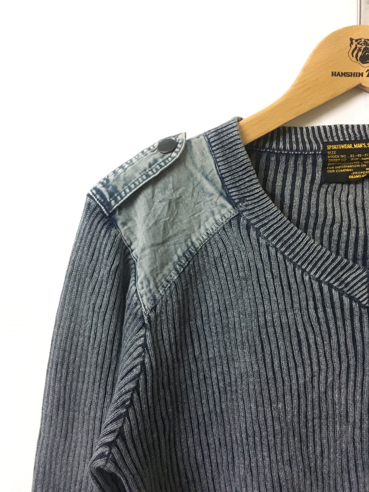 Beams Plus × Japanese Brand beams plus distressed long sleeve tee Size US M / EU 48-50 / 2 - 5 Thumbnail
