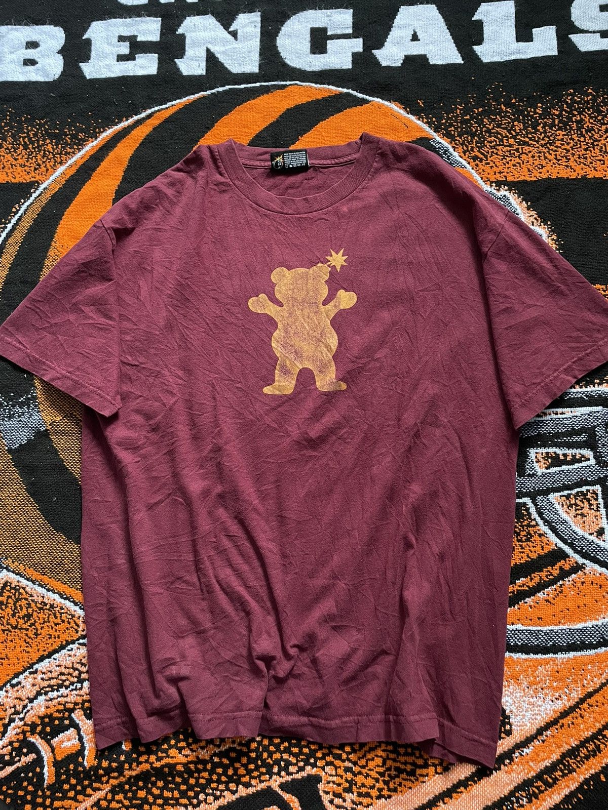 The Hundreds Vintage The Hundreds Bear Graphic Design Red T-shirt Size US XL / EU 56 / 4 - 2 Thumbnail