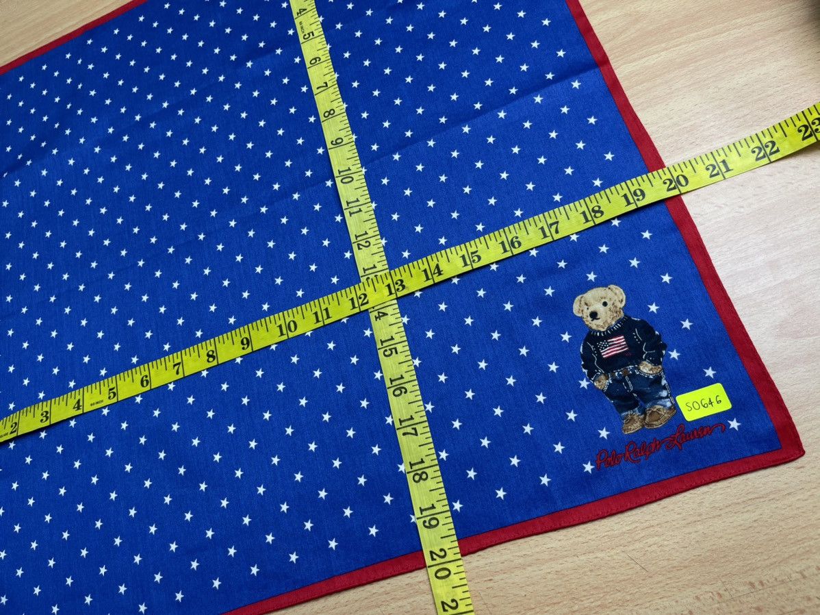 Polo Ralph Lauren Polo Ralph Lauren Bear Handkerchief Bandana Pocketsquare Size ONE SIZE - 7 Thumbnail