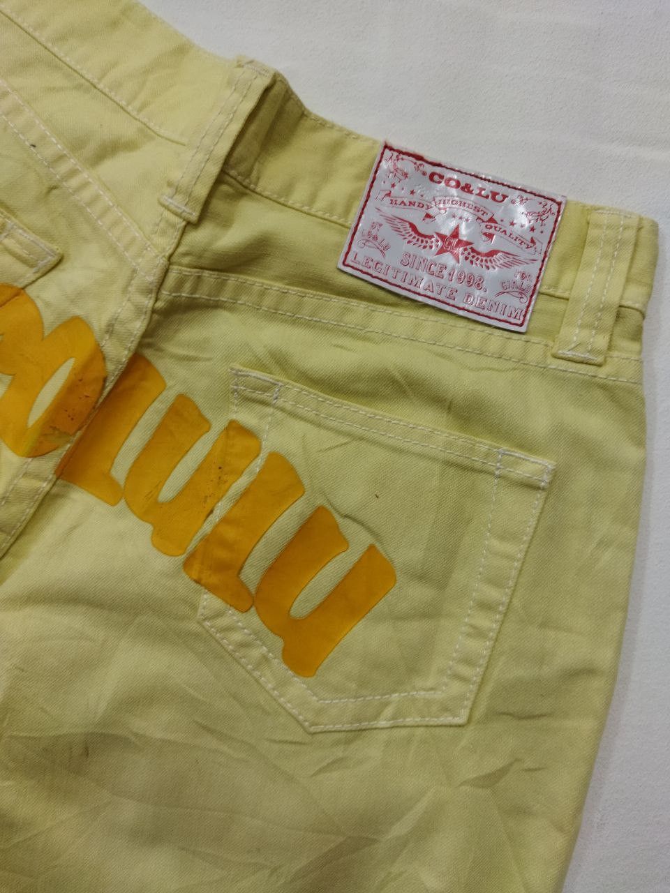 Japanese Brand Japanese Brand CO&LU CocoLulu Low Rise Jeans Size US 27 - 3 Thumbnail