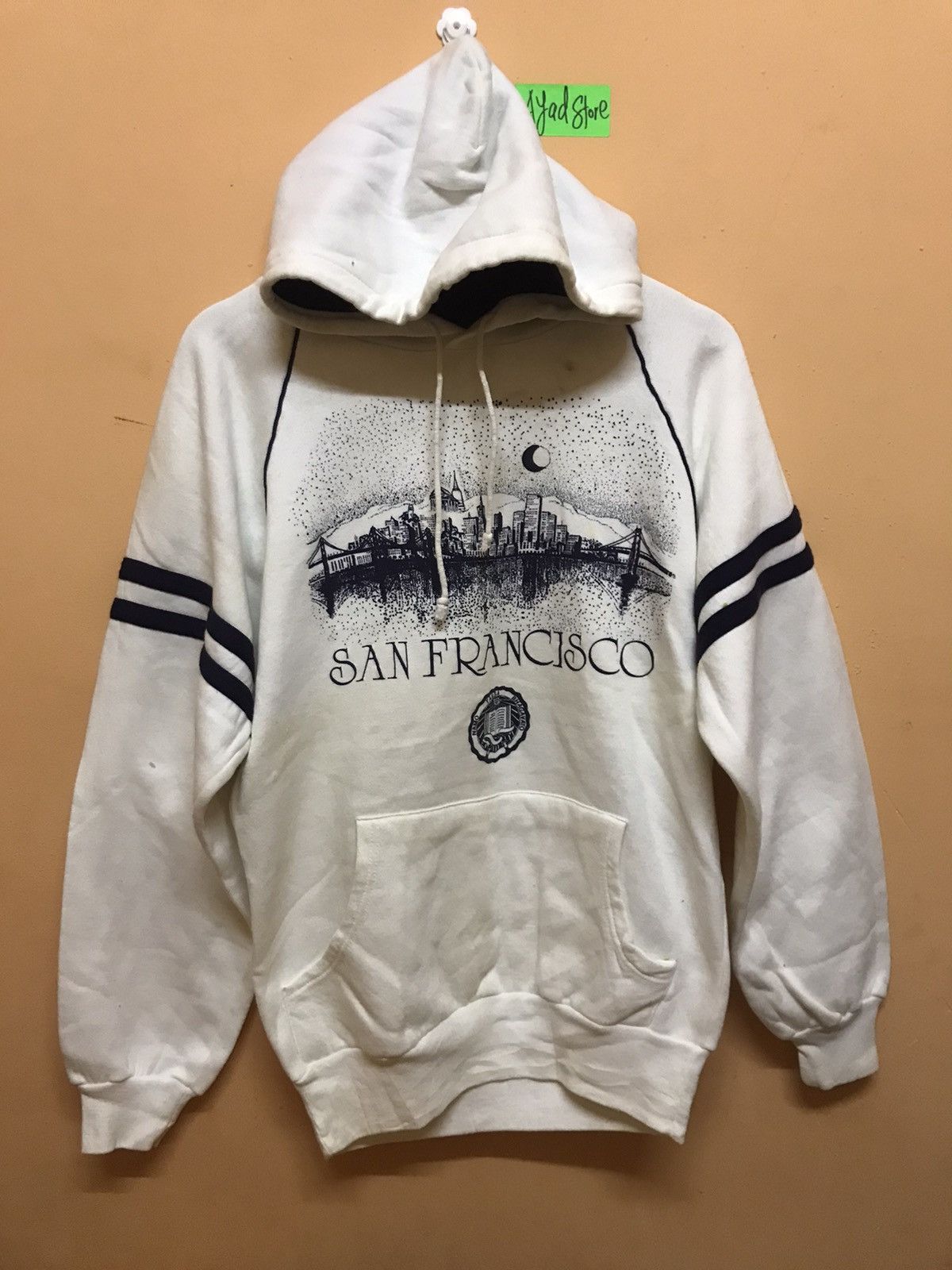 Vintage ‼️VTG HOODIE SAN FRANCISCO UNIVERSITY 90s Size US M / EU 48-50 / 2 - 1 Thumbnail