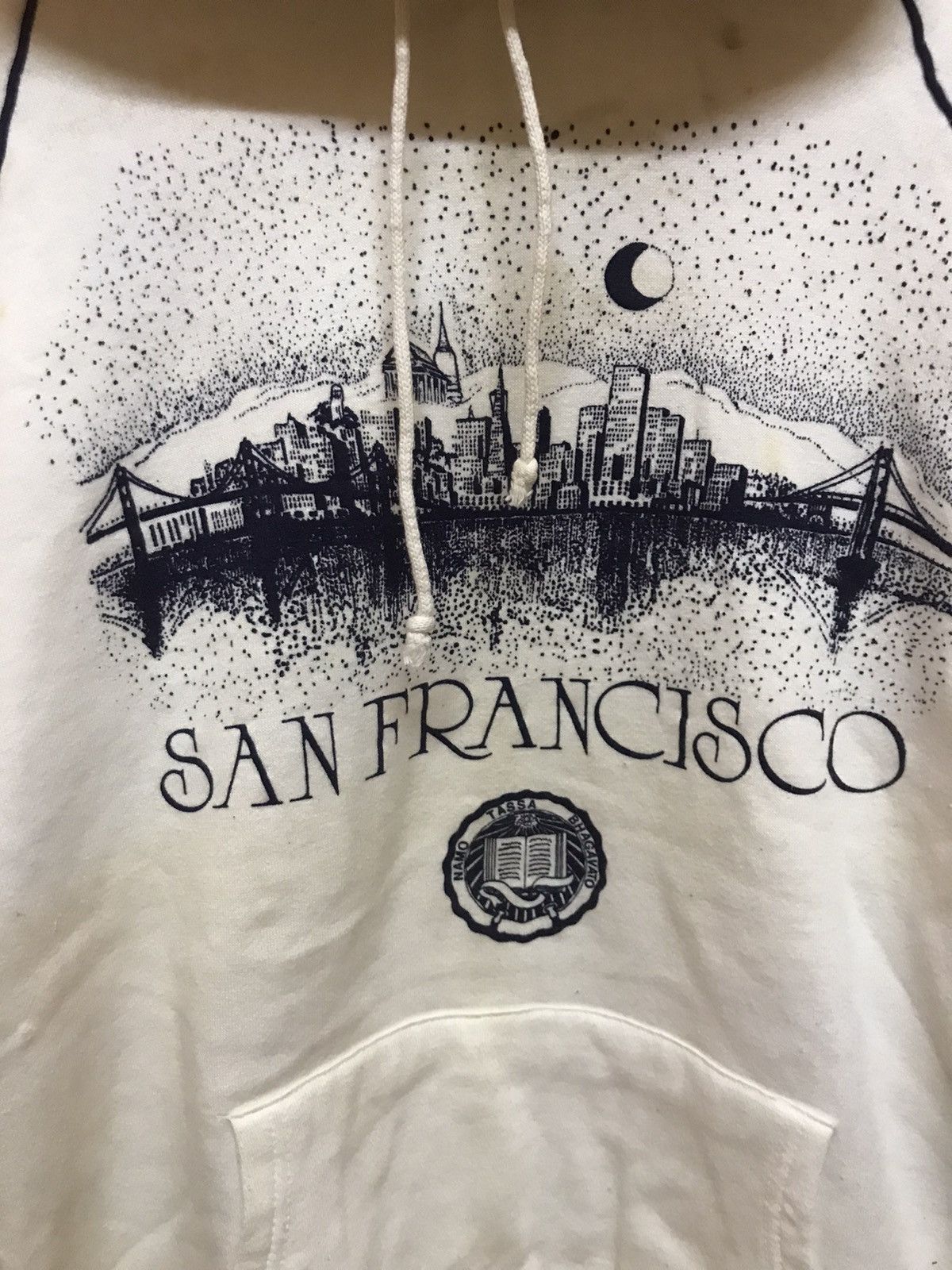 Vintage ‼️VTG HOODIE SAN FRANCISCO UNIVERSITY 90s Size US M / EU 48-50 / 2 - 2 Thumbnail