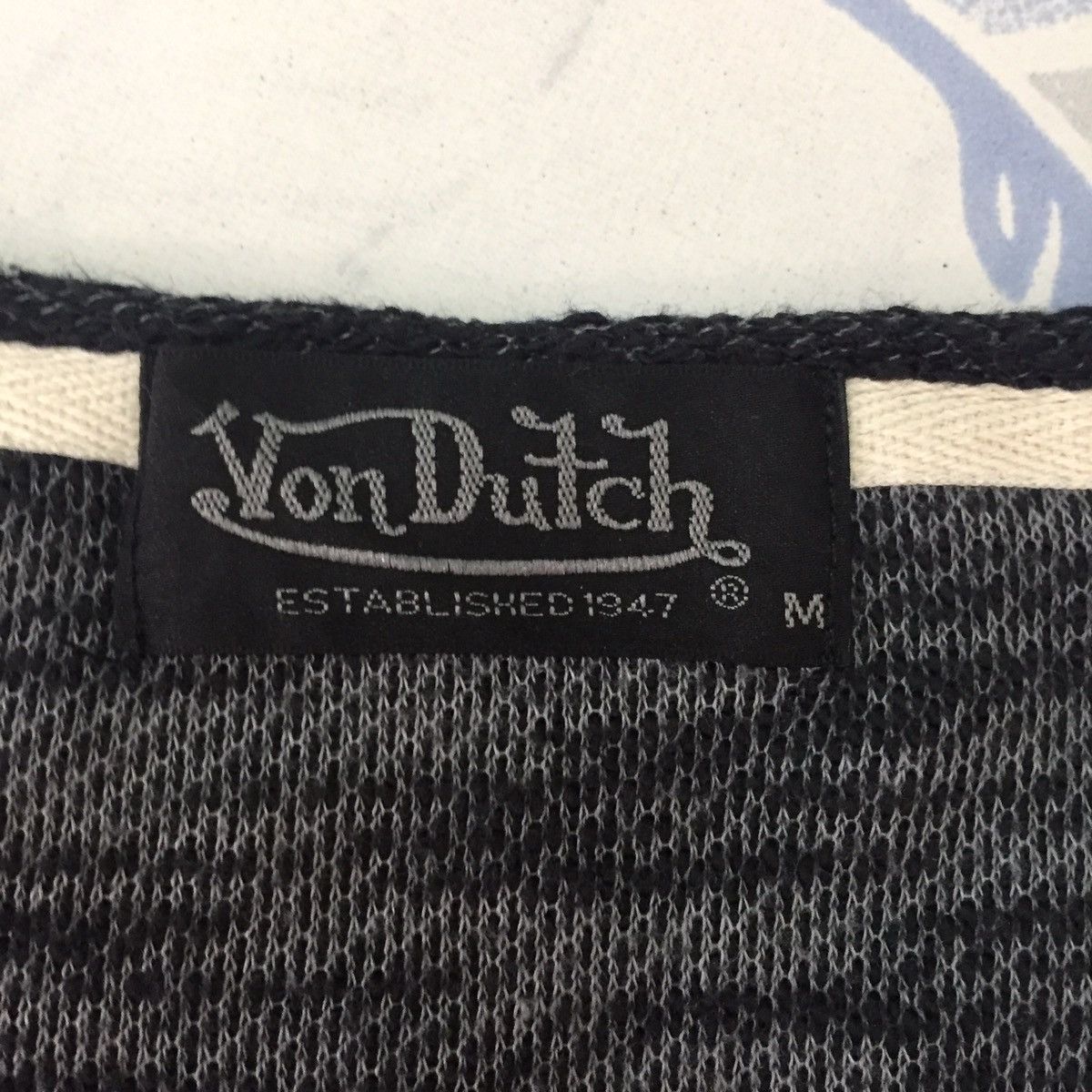 Vintage Skull Spellout 1947 Genuine Vintage Von Dutch Long Sleeve Size US M / EU 48-50 / 2 - 6 Thumbnail