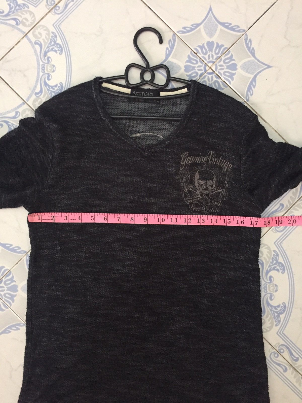 Vintage Skull Spellout 1947 Genuine Vintage Von Dutch Long Sleeve Size US M / EU 48-50 / 2 - 9 Thumbnail