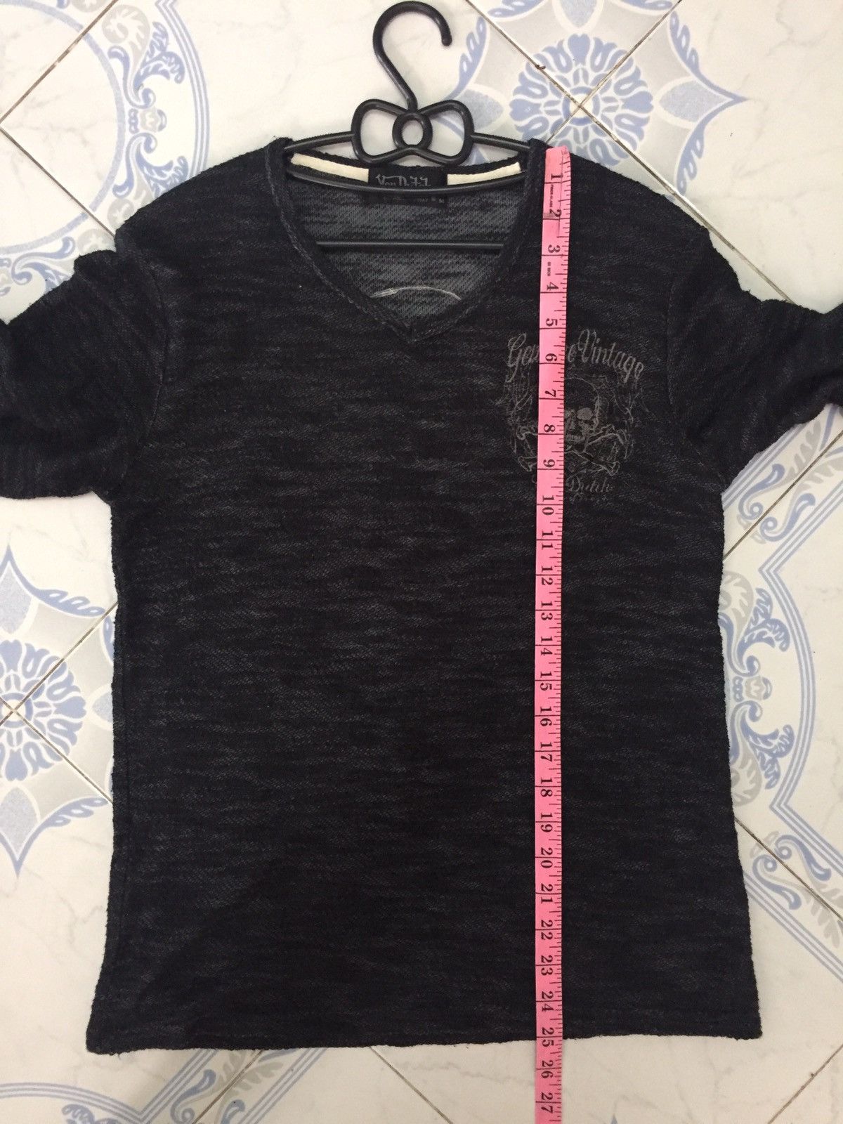 Vintage Skull Spellout 1947 Genuine Vintage Von Dutch Long Sleeve Size US M / EU 48-50 / 2 - 10 Thumbnail