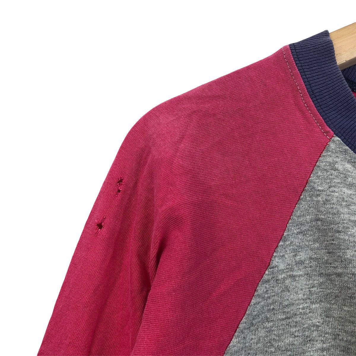 Stussy STUSSY USA BLOCK NUMBER 3 MADE IN USA RAP RAGLAN T-SHIRTS Size US L / EU 52-54 / 3 - 6 Thumbnail