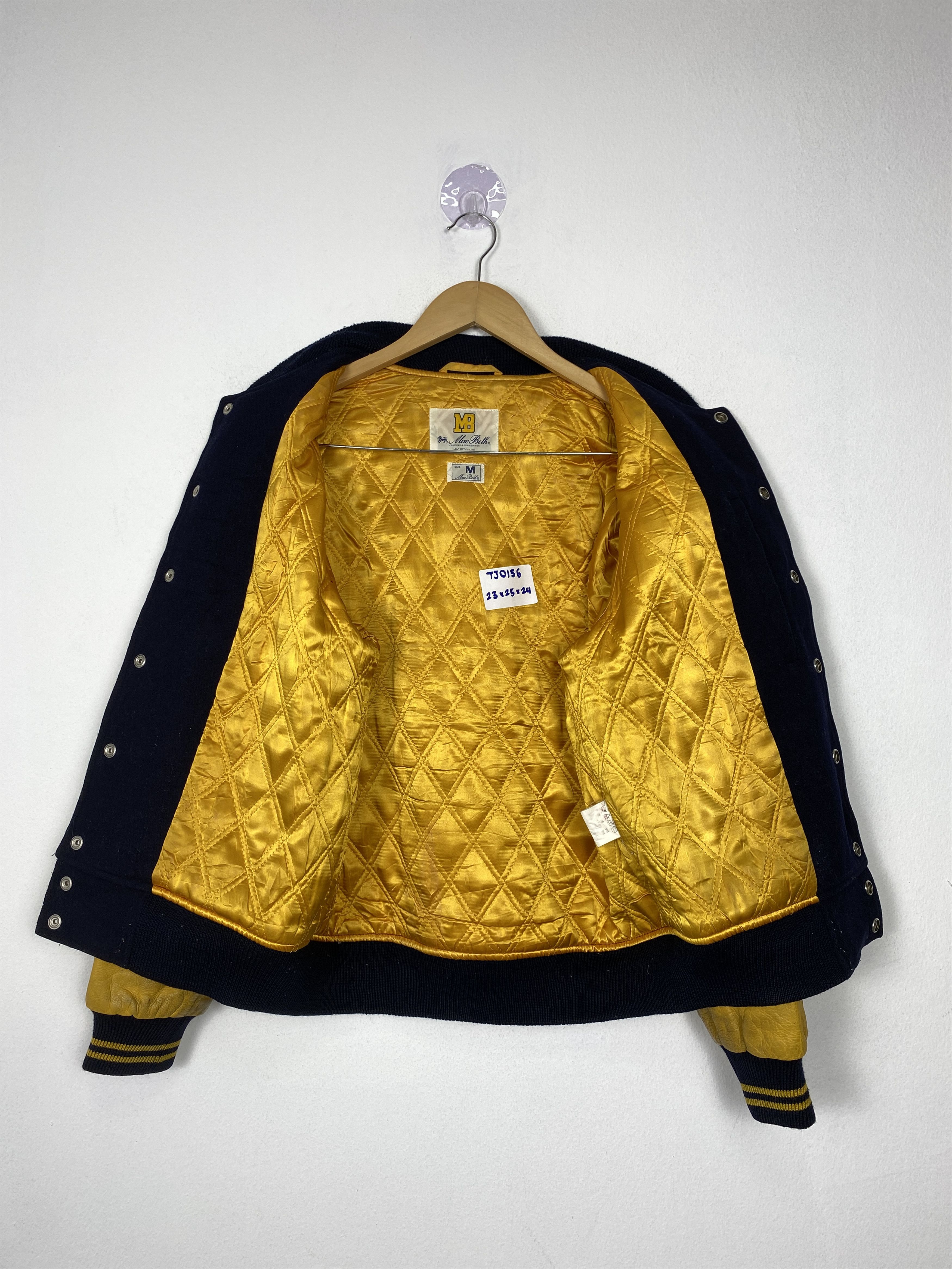 Macbeth Vintage Macbeth Button Up Wool Varsity Jacket Size US M / EU 48-50 / 2 - 4 Thumbnail
