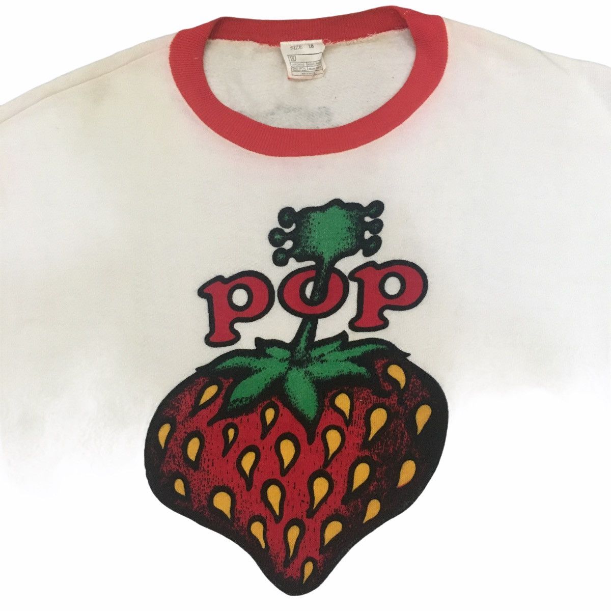 Vintage Vintage POP STRAWBERRY 1970s Music Memorabilia Grail Size US S / EU 44-46 / 1 - 5 Thumbnail