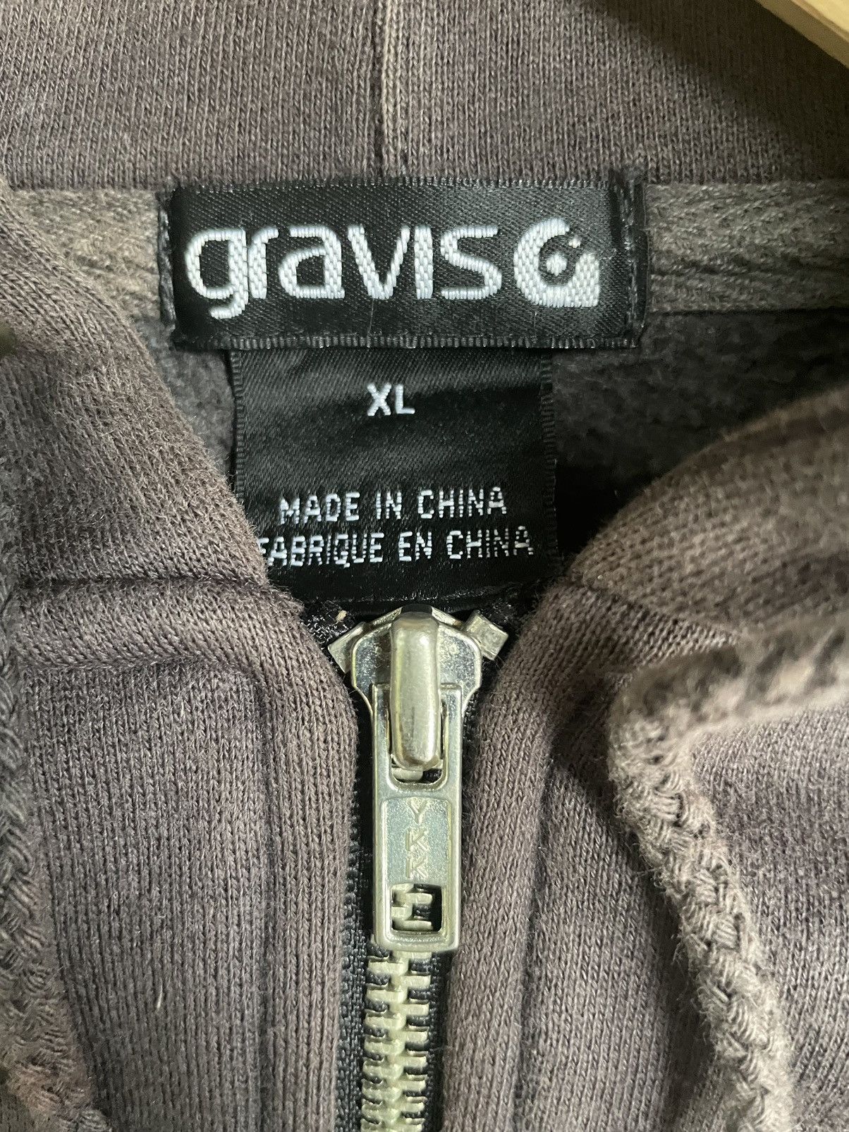 Gravis Gravis Skate Zipper Hoodie Size US XL / EU 56 / 4 - 7 Thumbnail