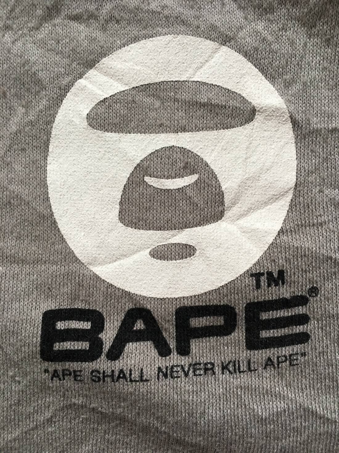 Bape VINTAGE BAPE A BATHING APE GENERAL RAGLAN SWEATSHIRTS Size US L / EU 52-54 / 3 - 4 Thumbnail