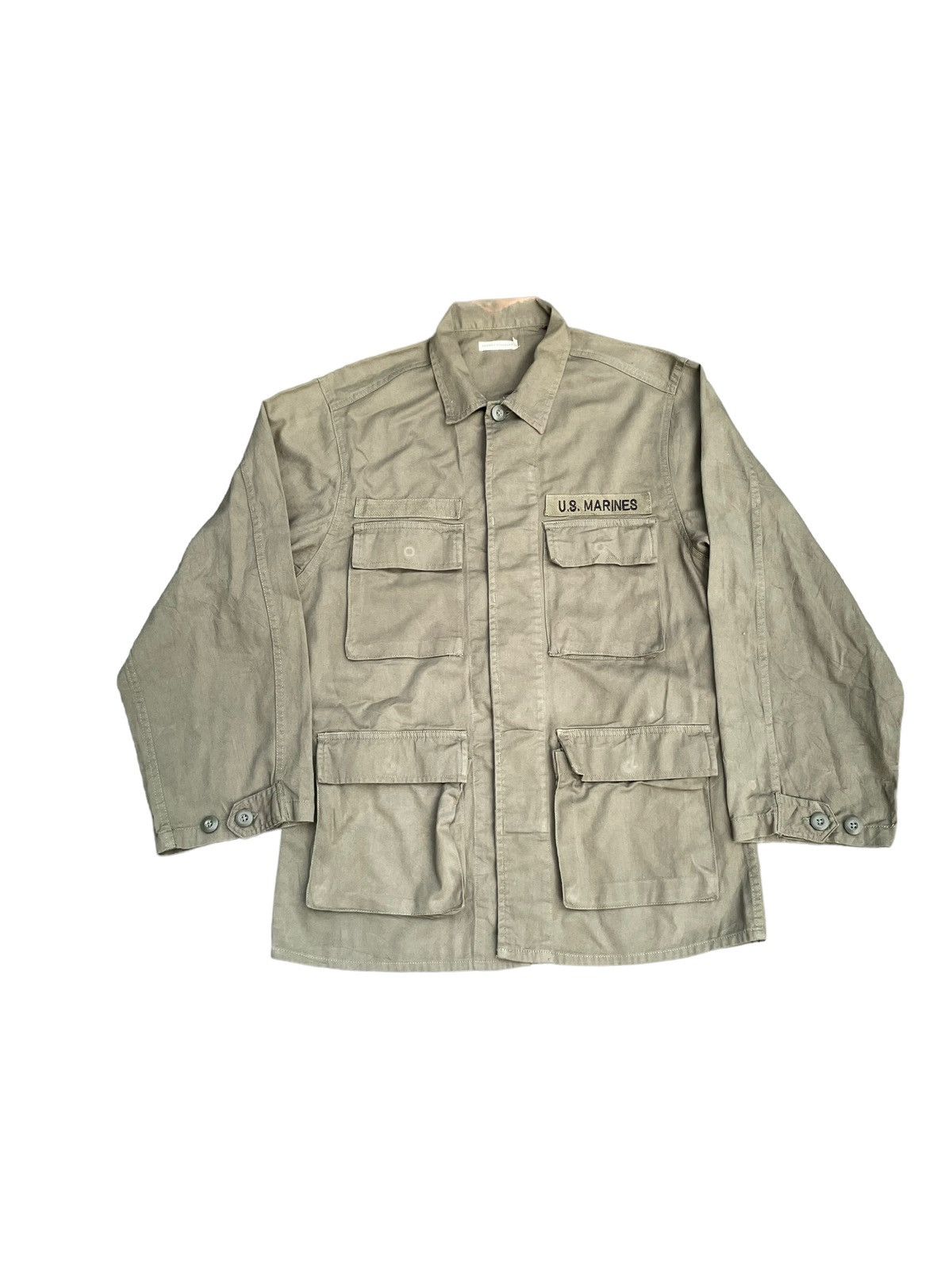 image of Archival Clothing x Military Browny M65 Military Style Jacket in Green, Men's (Size Medium)