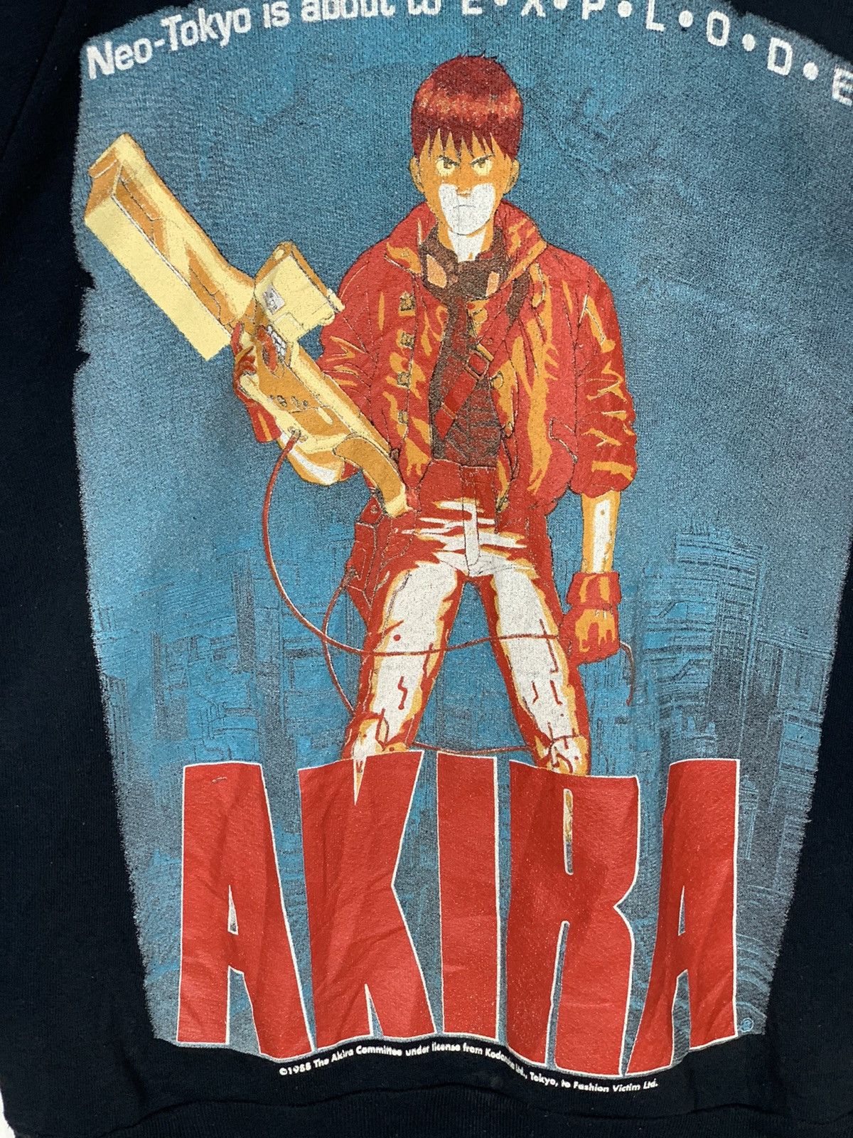 Anime × Vintage Rare Vintage 1988 Akira Explode Sweatshirt Size US M / EU 48-50 / 2 - 4 Thumbnail