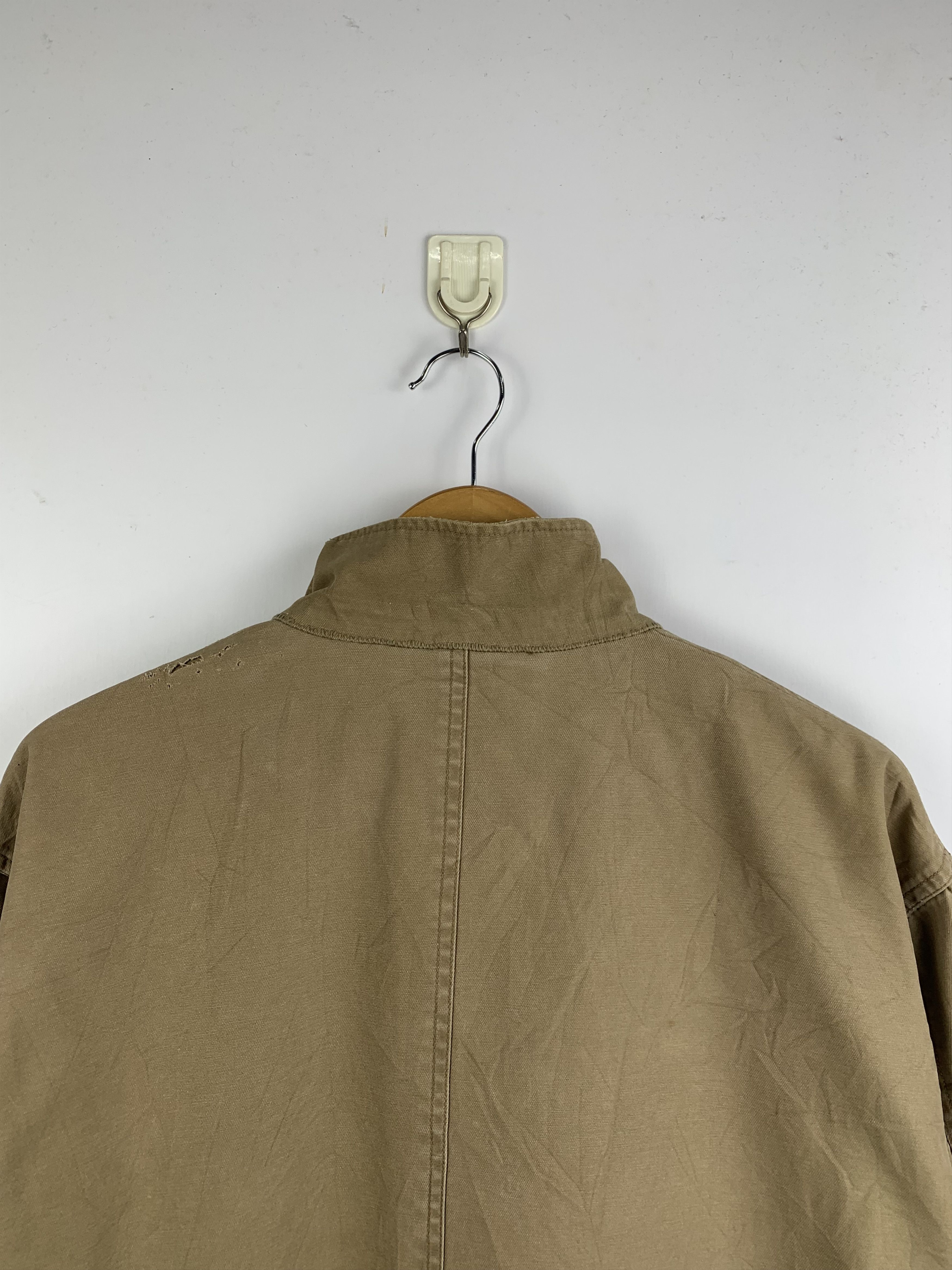 Japanese Brand Vintage Unlimited Ability Zip Up Plain Canvas Jacket Size US M / EU 48-50 / 2 - 4 Thumbnail