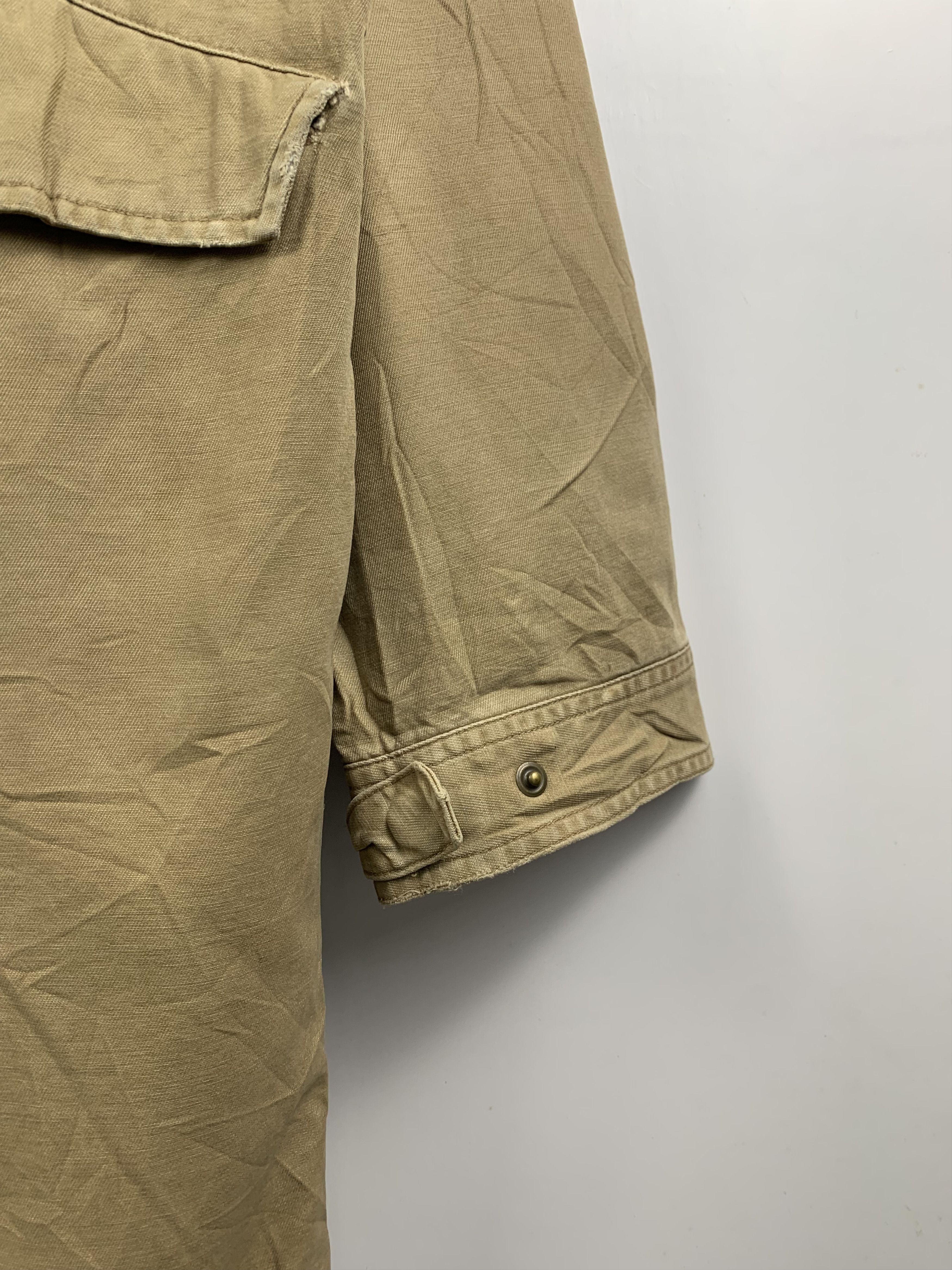 Japanese Brand Vintage Unlimited Ability Zip Up Plain Canvas Jacket Size US M / EU 48-50 / 2 - 7 Thumbnail
