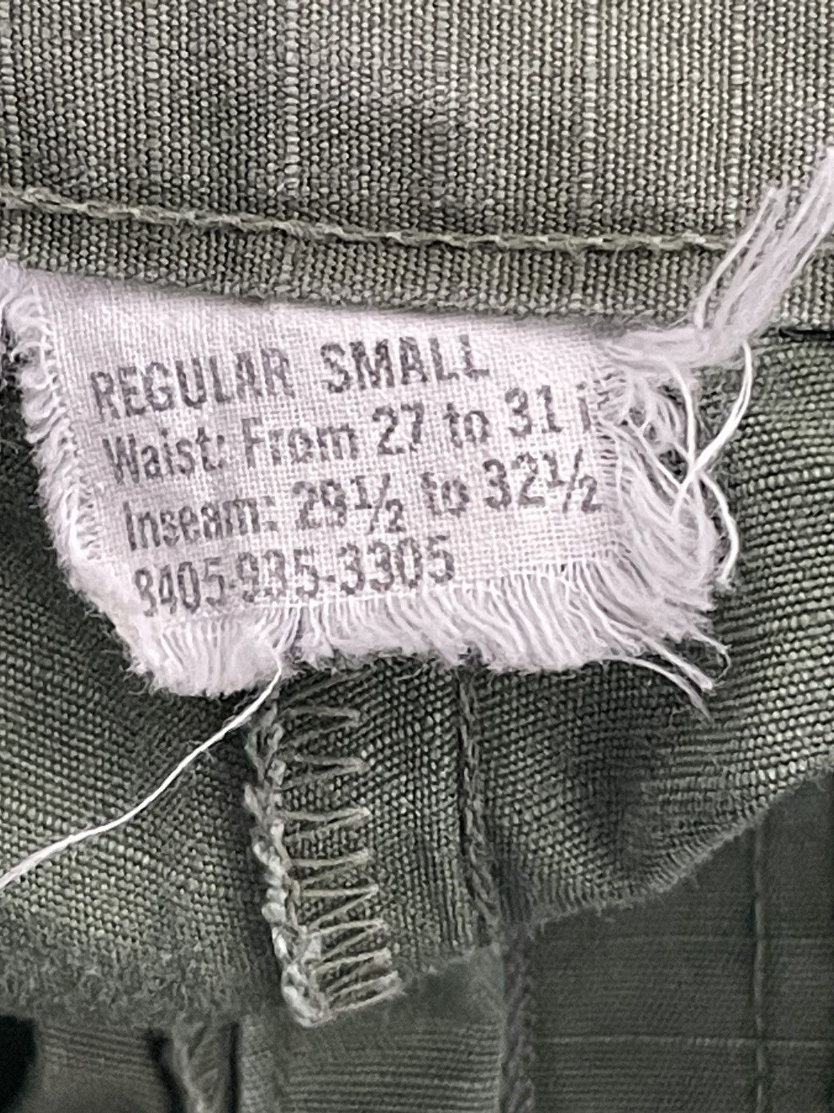 Vintage Vintage 60’s Rip Stop Og 107 Class 1 Trouser Size US 30 / EU 46 - 14 Thumbnail