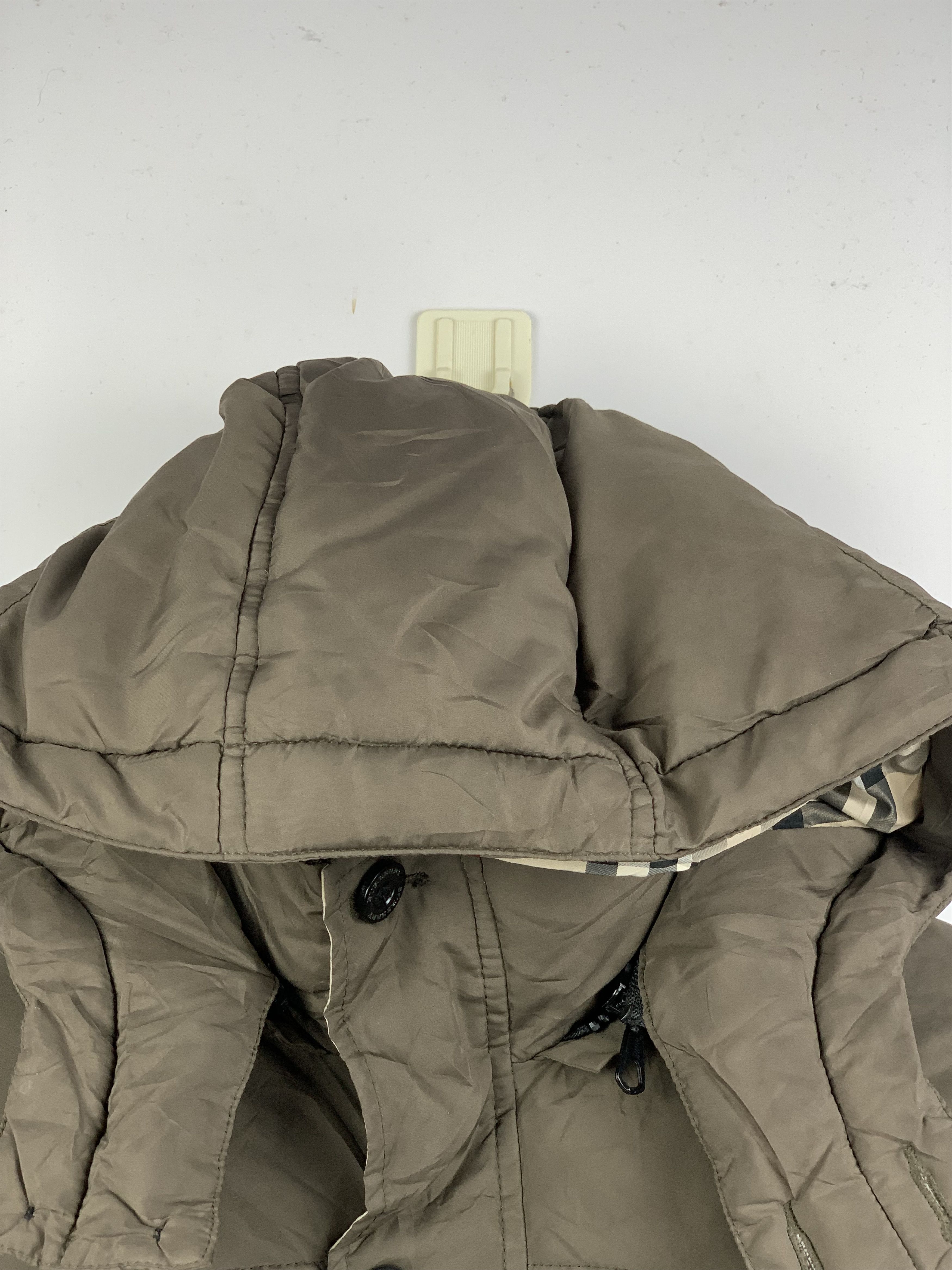 Burberry Vintage BURBERRY Hoodie Puffer Kids Jacket Size US XXS / EU 40 - 2 Thumbnail